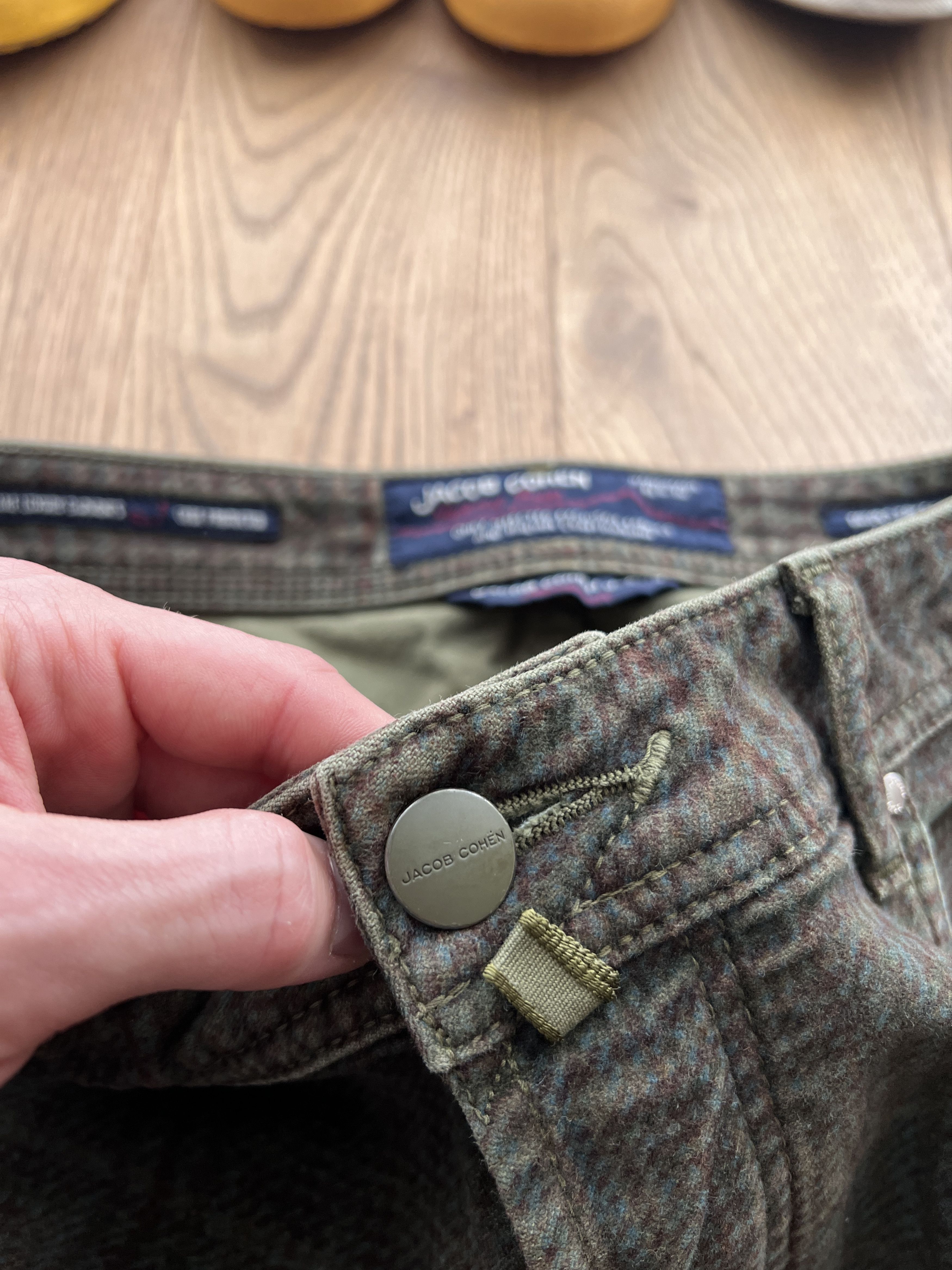 Jacob Cohen Jacob Cohën Handmade designer pants striped plaid checked Size US 35 - 15 Thumbnail