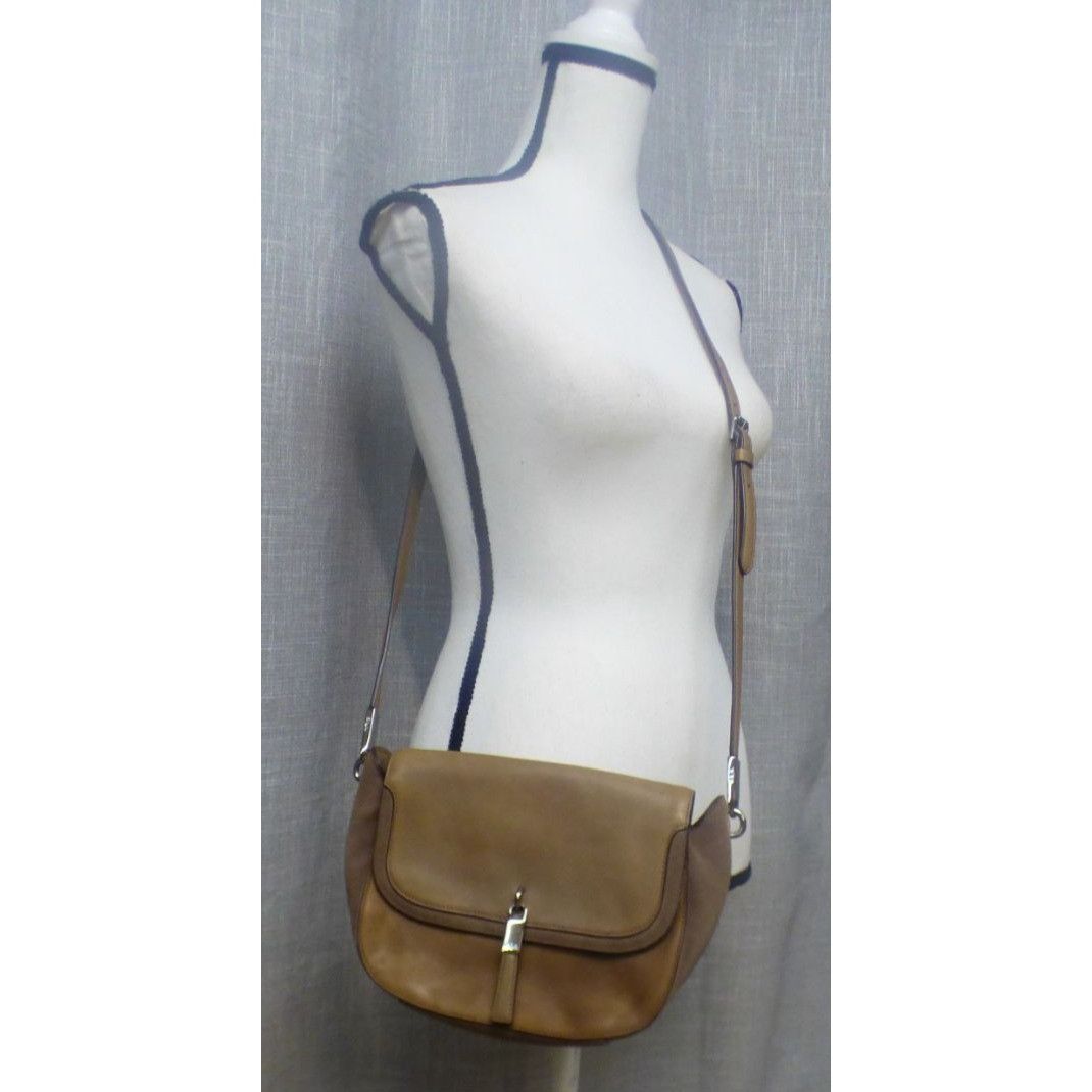 Lauren Ralph Lauren Lauren Ralph Lauren Berwick Nora Crossbody, Brown, Small Size ONE SIZE - 2 Thumbnail