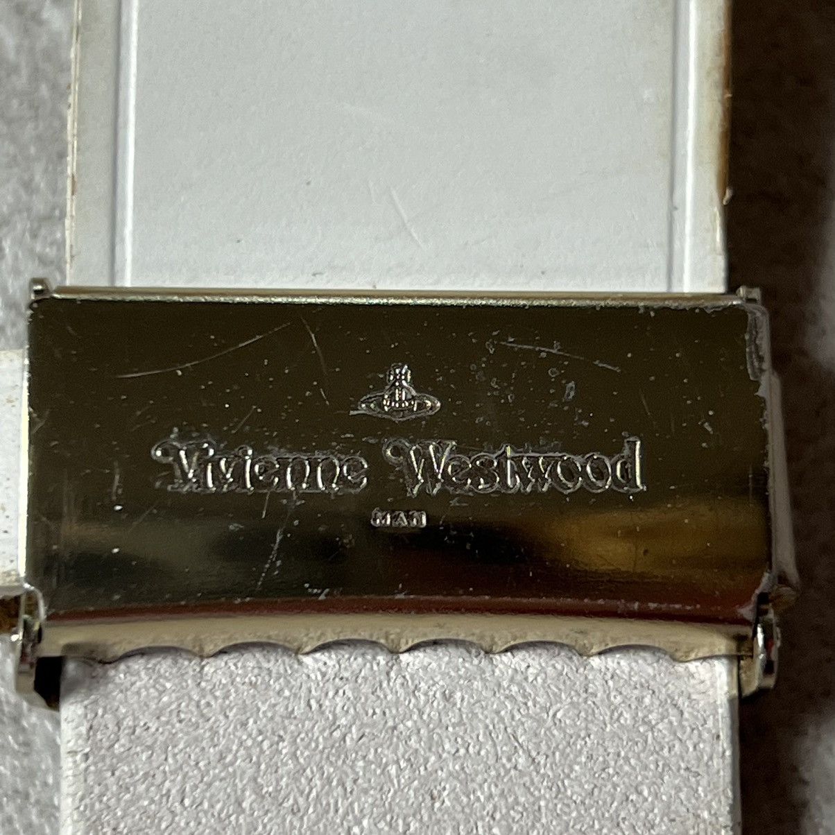 Vivienne Westwood Vivienne westwood Demon Skull ORB White Gold Belt Size ONE SIZE - 5 Thumbnail