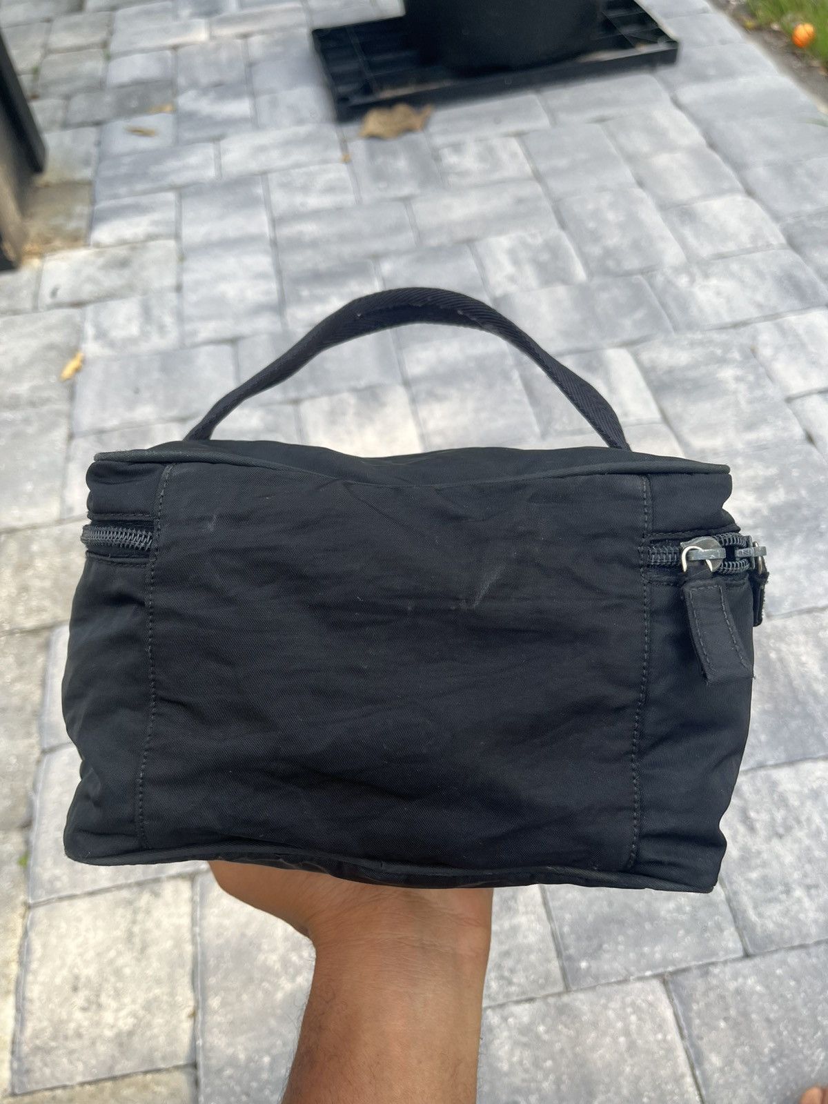 Prada Prada cosmetic toiletry bag nylon black Size ONE SIZE - 3 Thumbnail