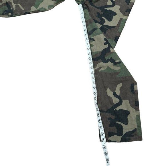 RE/DONE NWT RE/DONE Originals High Rise Stove Pipe Camo Camouflage P Size 26" / US 2 / IT 38 - 8 Thumbnail