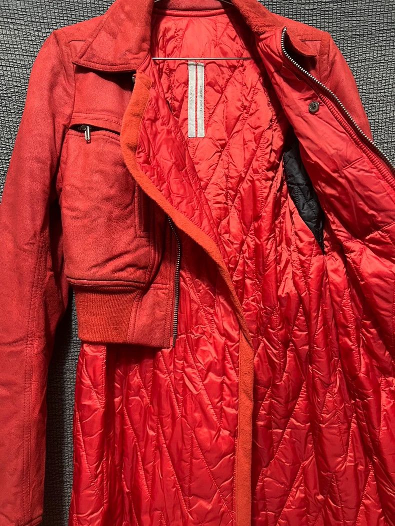 Rick Owens Rick Owens 19fw Larry season Sheepskin down coat 2501-Nexta Size US XXS / EU 40 - 6 Thumbnail