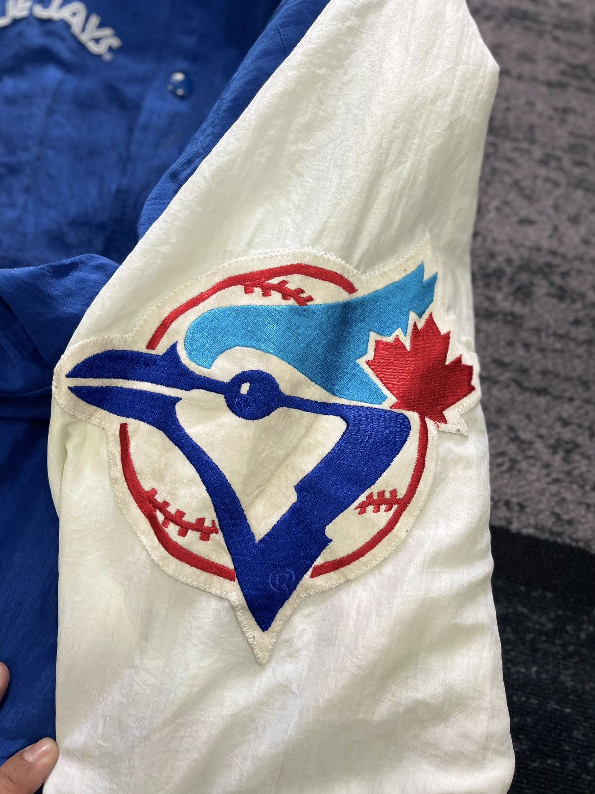 MLB × Vintage VINTAGE TORONTO BLUEJAYS DIAMOND COLLECTION JACKET Size US M / EU 48-50 / 2 - 13 Thumbnail