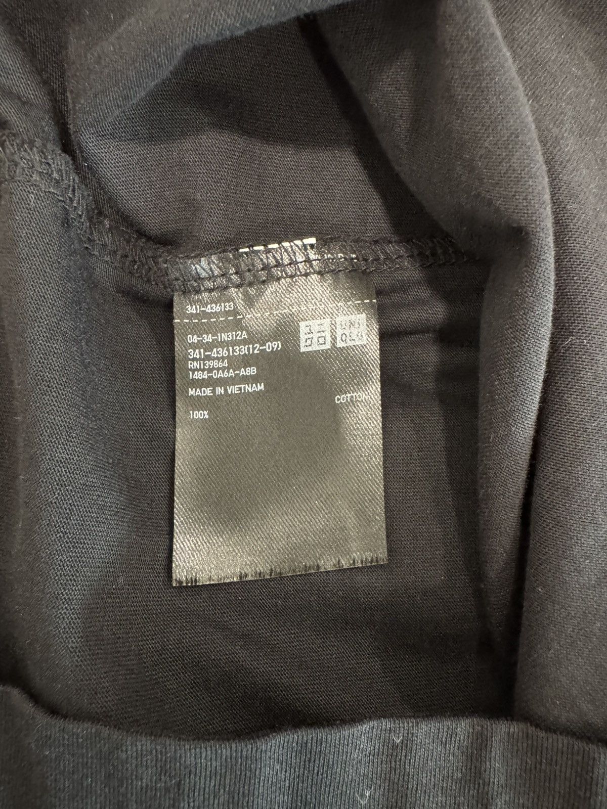 Jil Sander × Uniqlo Uniqlo x Jil Sander +J Supima® T-Shirt Black Size Small Size US S / EU 44-46 / 1 - 4 Thumbnail