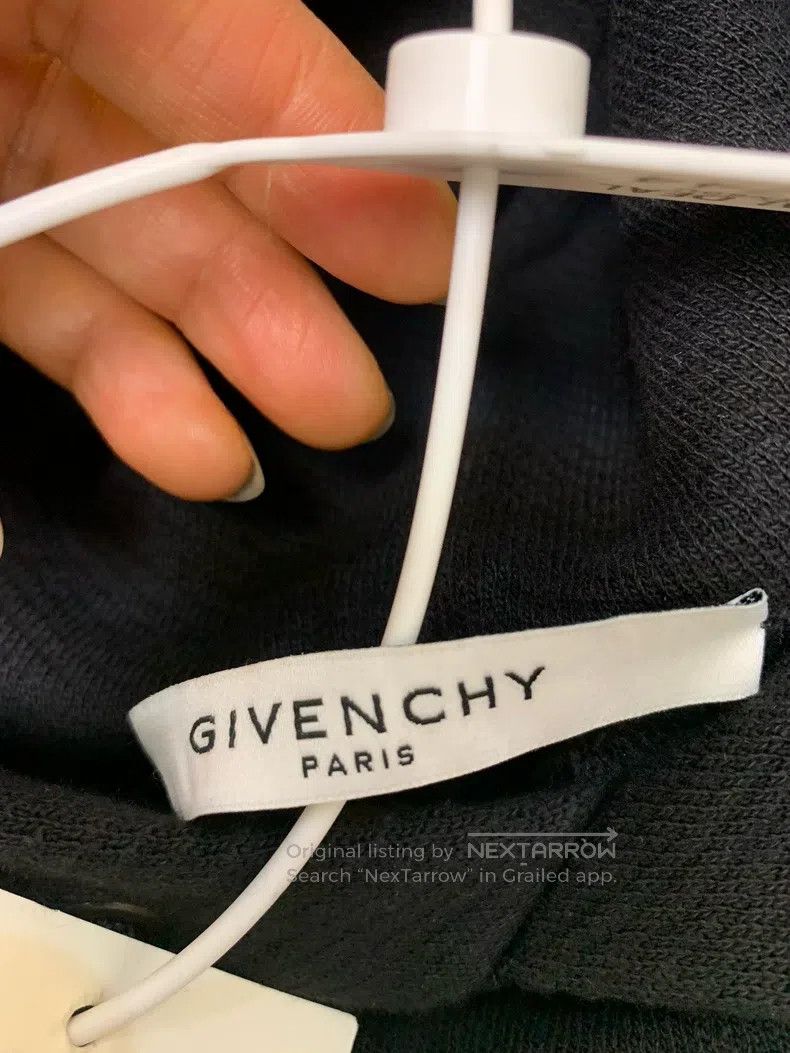 Givenchy Givenchy Big Logo Black Hooded Long Sleeve Sweatshirt Size US XS / EU 42 / 0 - 4 Thumbnail