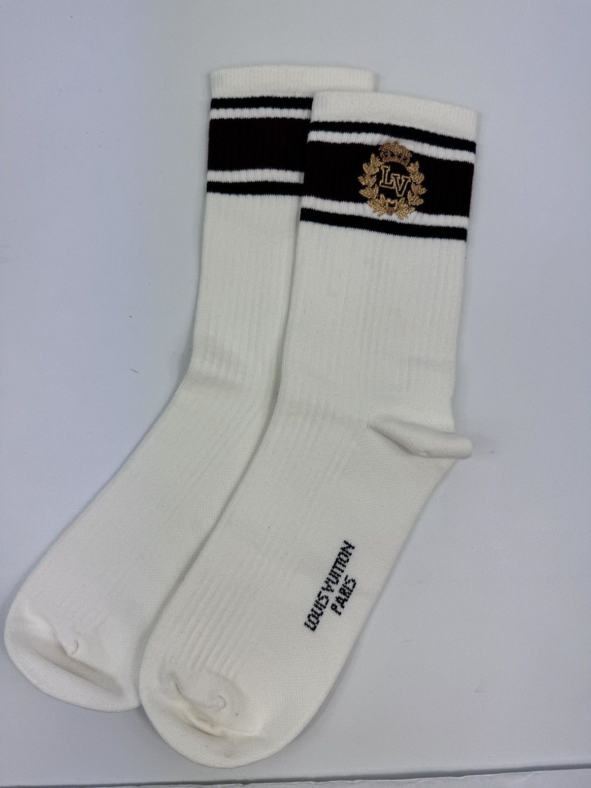 Louis Vuitton LV CREST SOCKS SIZE M M7859M Size ONE SIZE - 2 Thumbnail