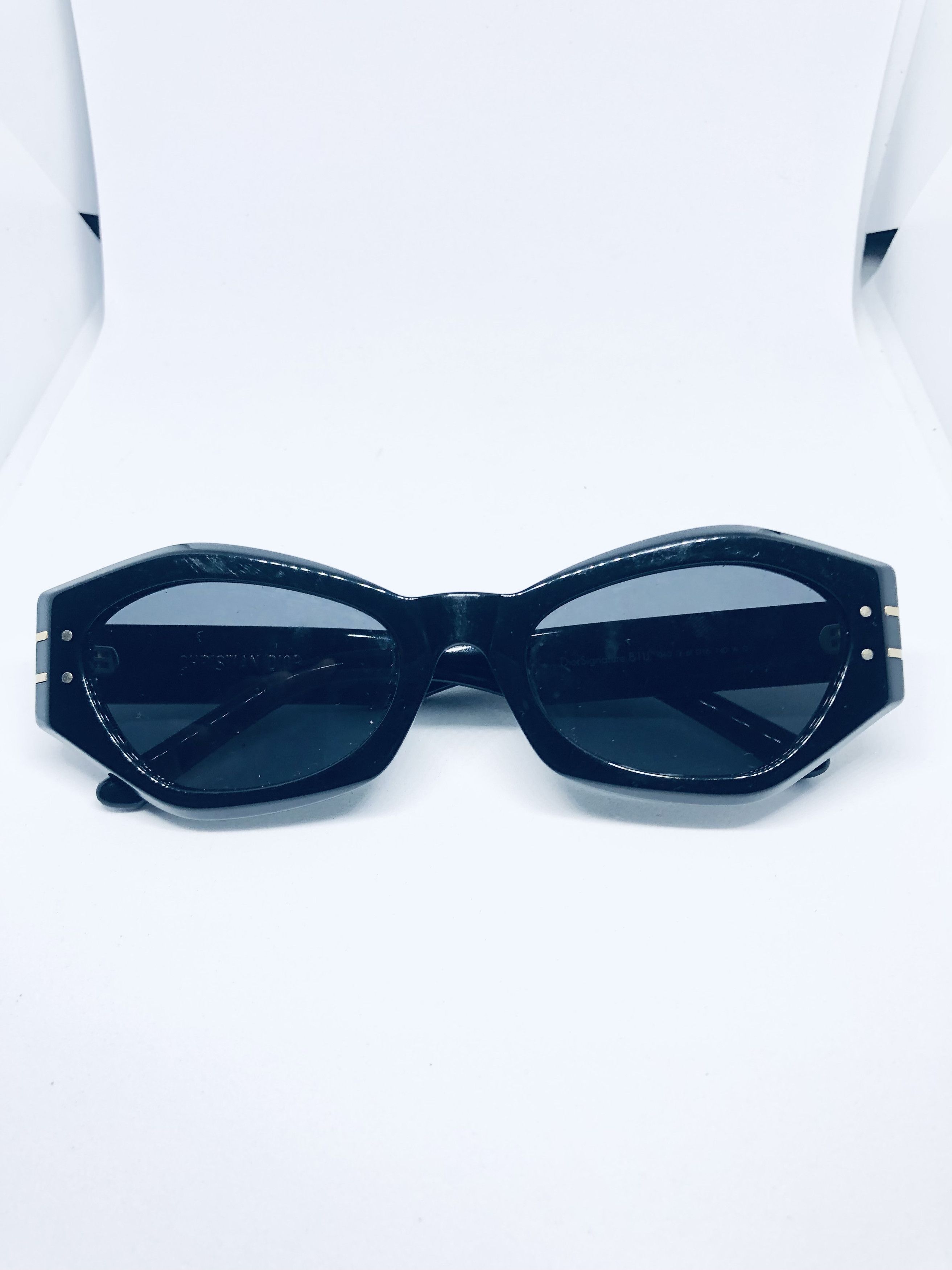 Dior Dior Signature B1U Black/Grey Butterfly Frame Women's Size ONE SIZE - 2 Thumbnail