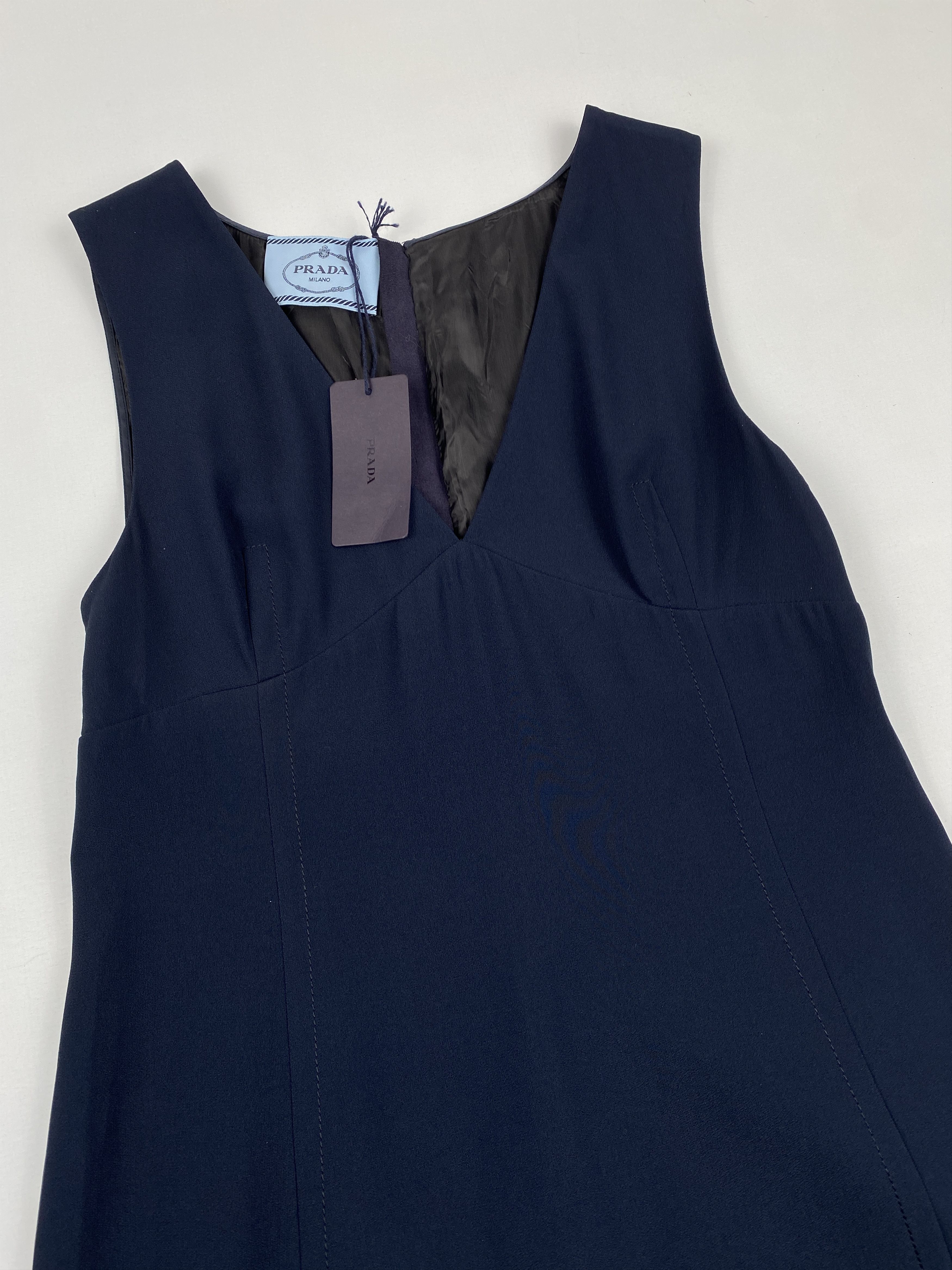 Prada F/W 2019 Sleeveless Long Dress Size M / US 6-8 / IT 42-44 - 5 Thumbnail