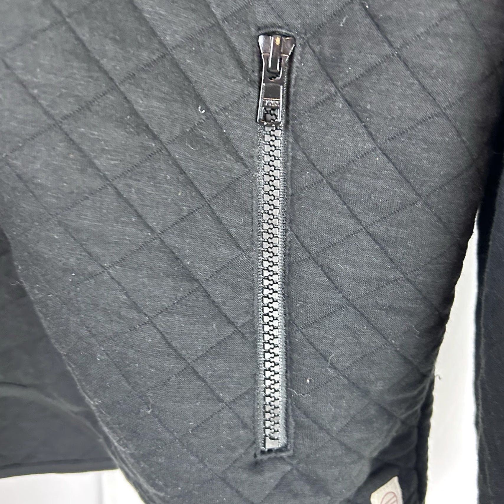 Marine Layer VINTAGE Marine Layer Corbett Quilted Full Zip Jacket Men’s Large Black Polyester Cotton Size US L / EU 52-54 / 3 - 6 Thumbnail