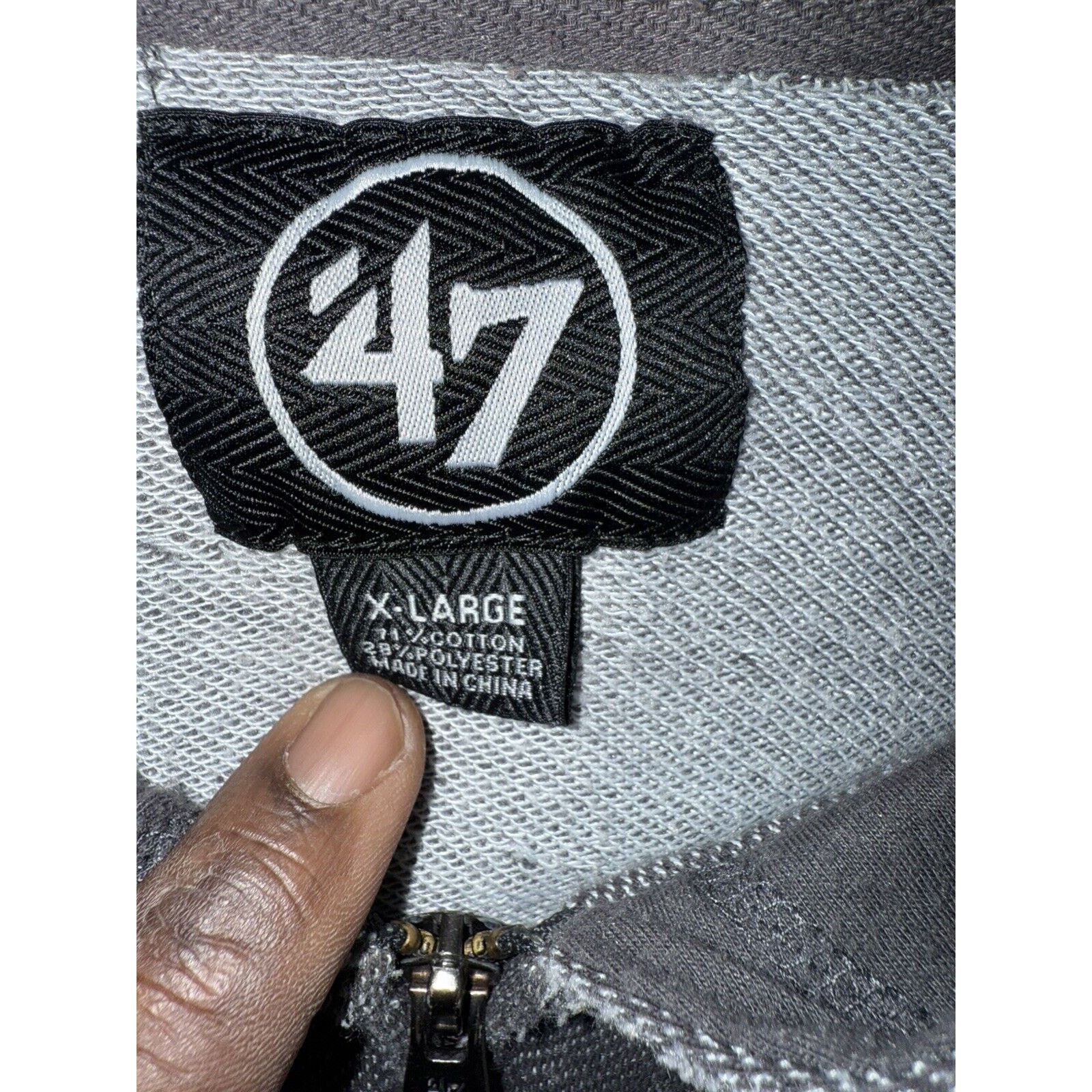 47 Cleveland Browns Vintage Hoodie Gray Men’s XL ‘47 Brand Size US XL / EU 56 / 4 - 5 Thumbnail