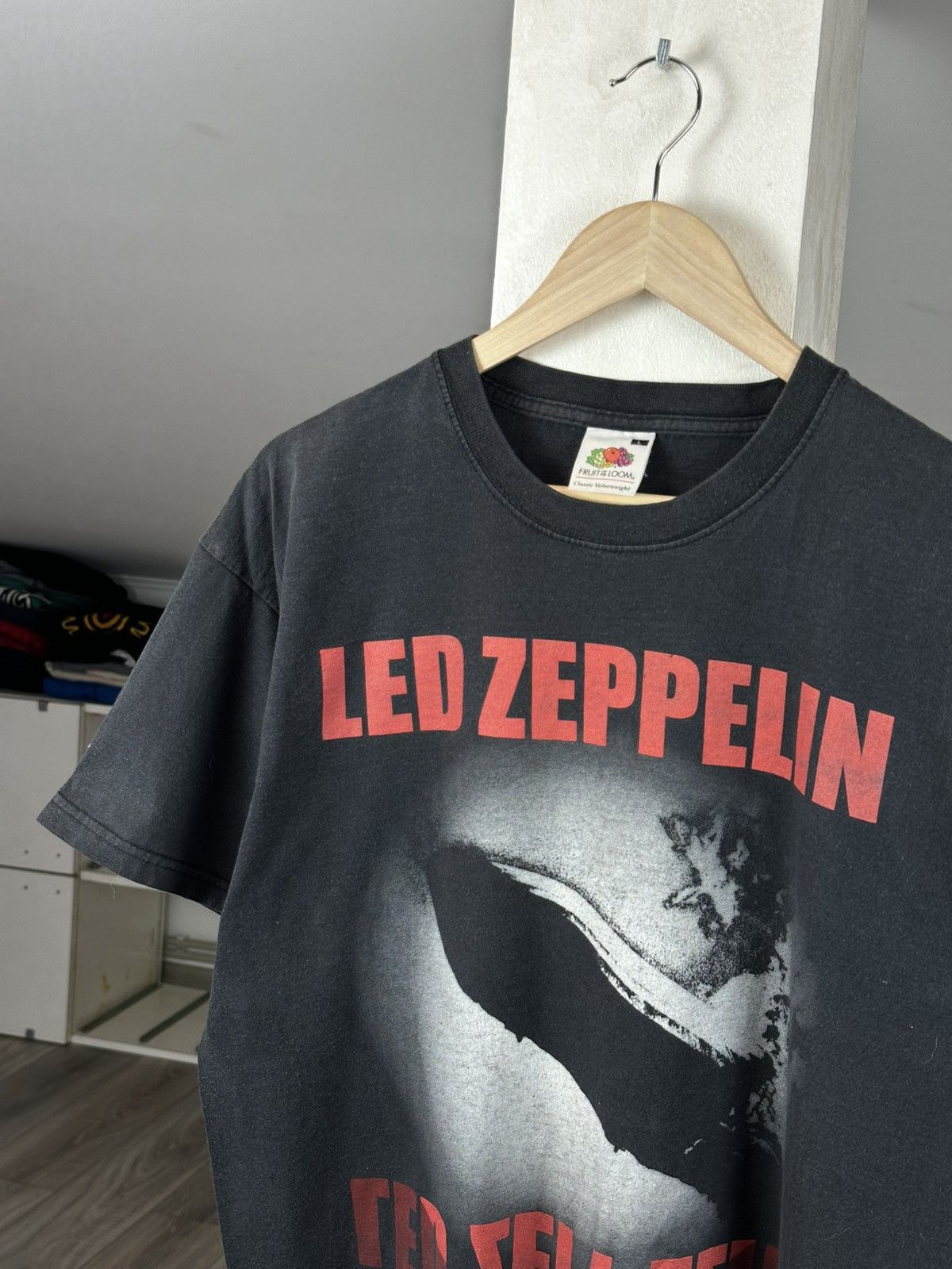Led Zeppelin Vintage Sun Faded Led Zeppelin Tee T-Shirt Y2K Size US L / EU 52-54 / 3 - 2 Thumbnail