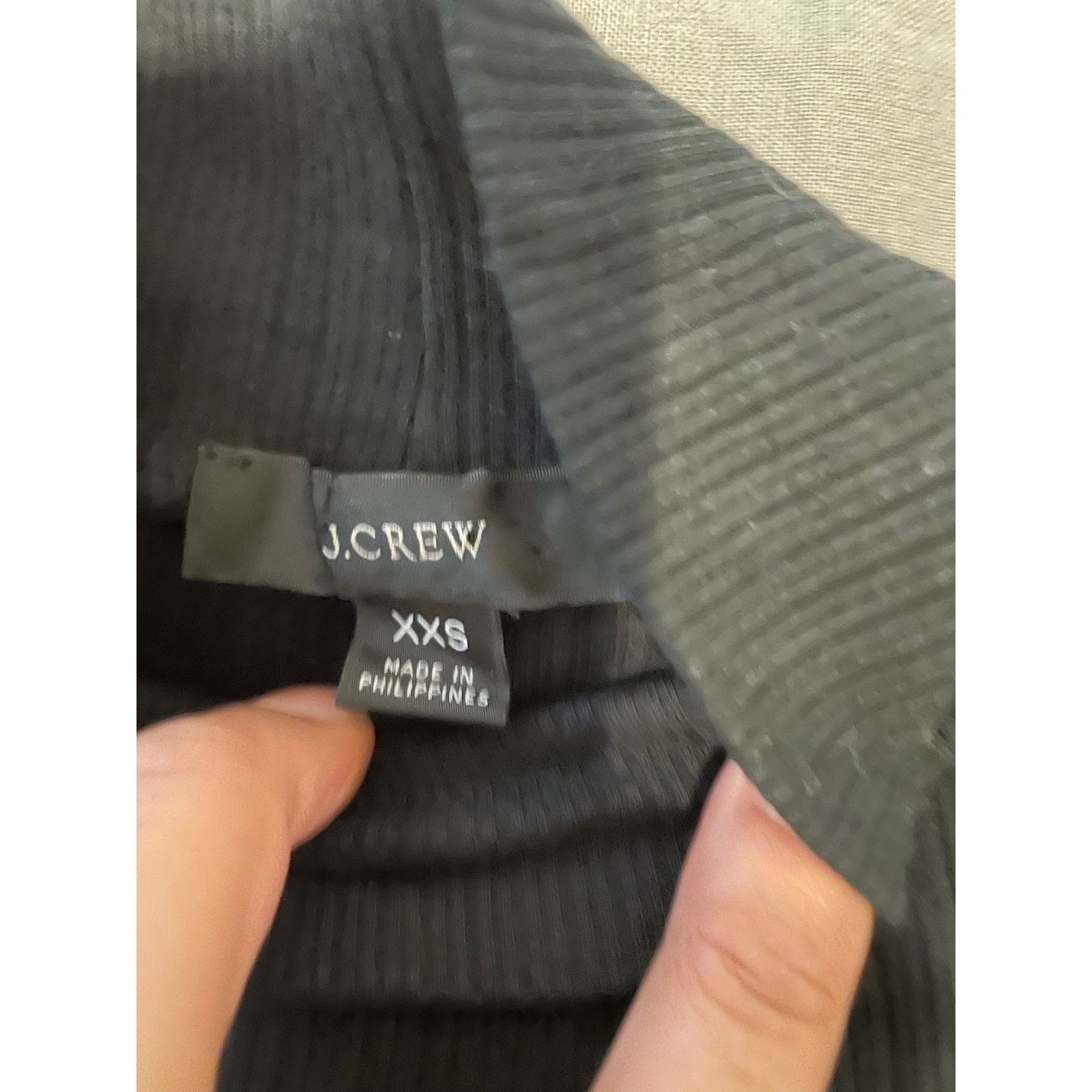 J.Crew J Crew . Women Ribbed turtleneck/ Black / Size XXS / Size XXS / US 00 / IT 34 - 5 Thumbnail