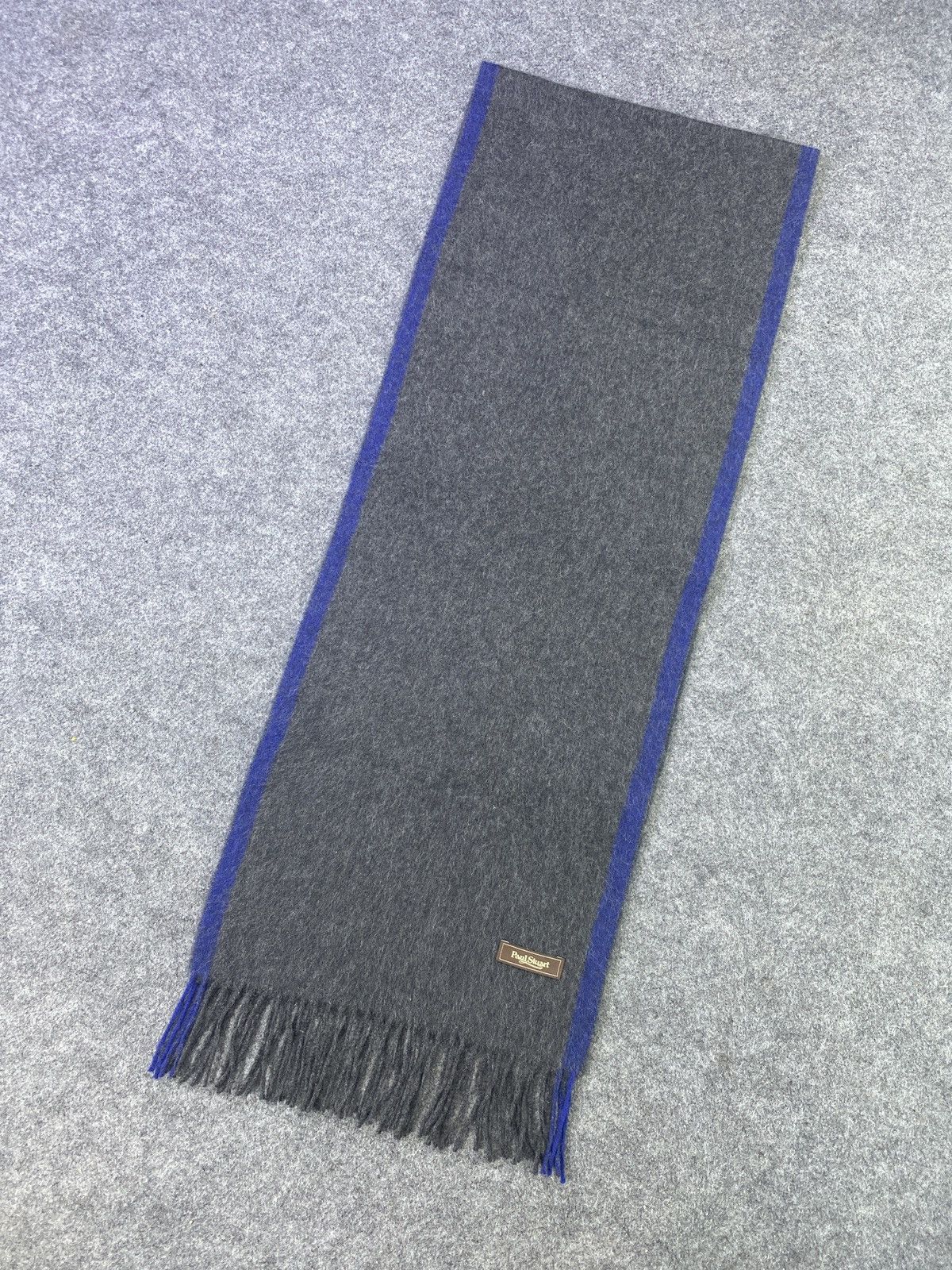 Paul Stuart × Vintage Paul Stuart Scarf / Muffler / Neckwear -T991 Size ONE SIZE - 3 Thumbnail