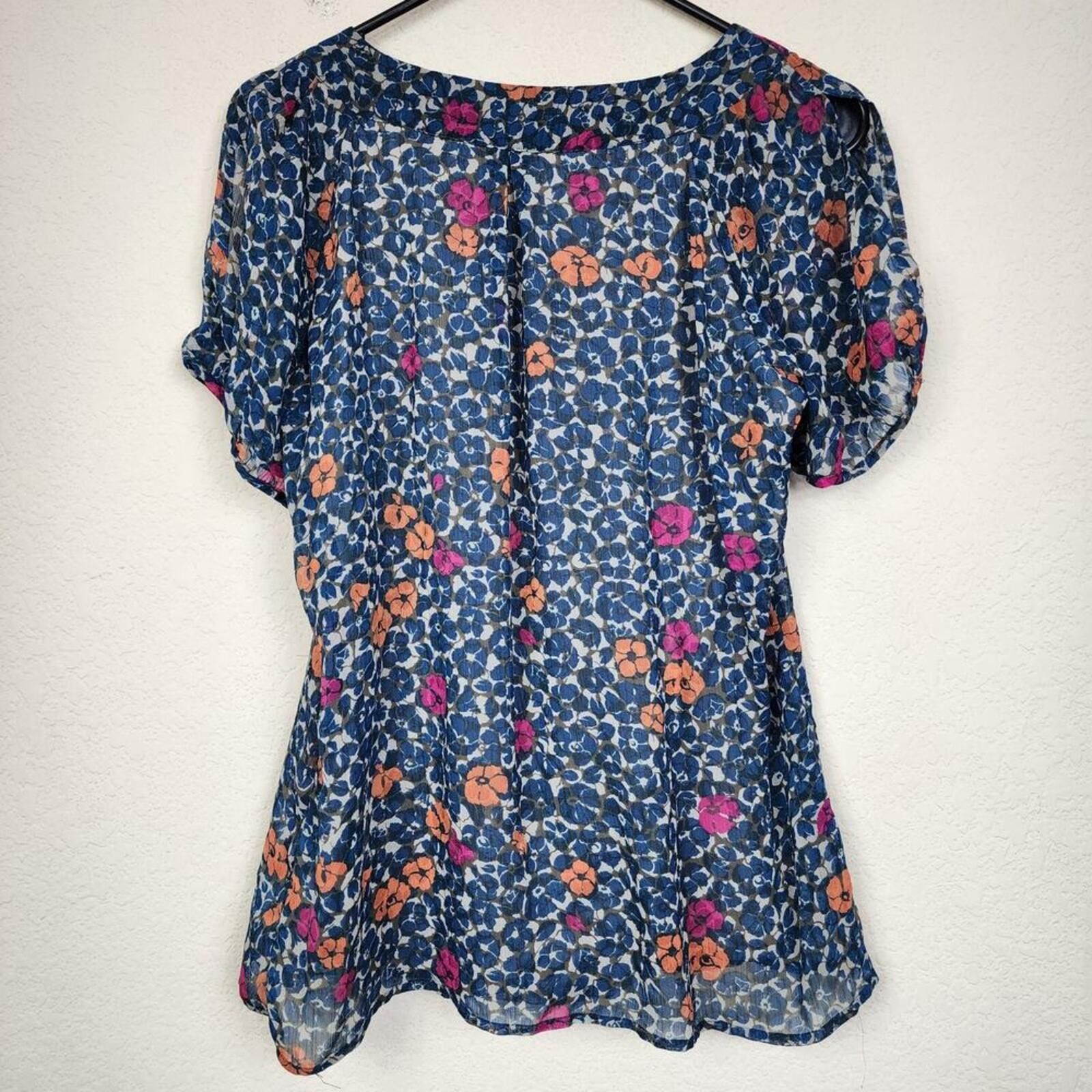 Other Sara Michelle Medium Cold Shoulder Blouse Size M / US 6-8 / IT 42-44 - 5 Thumbnail