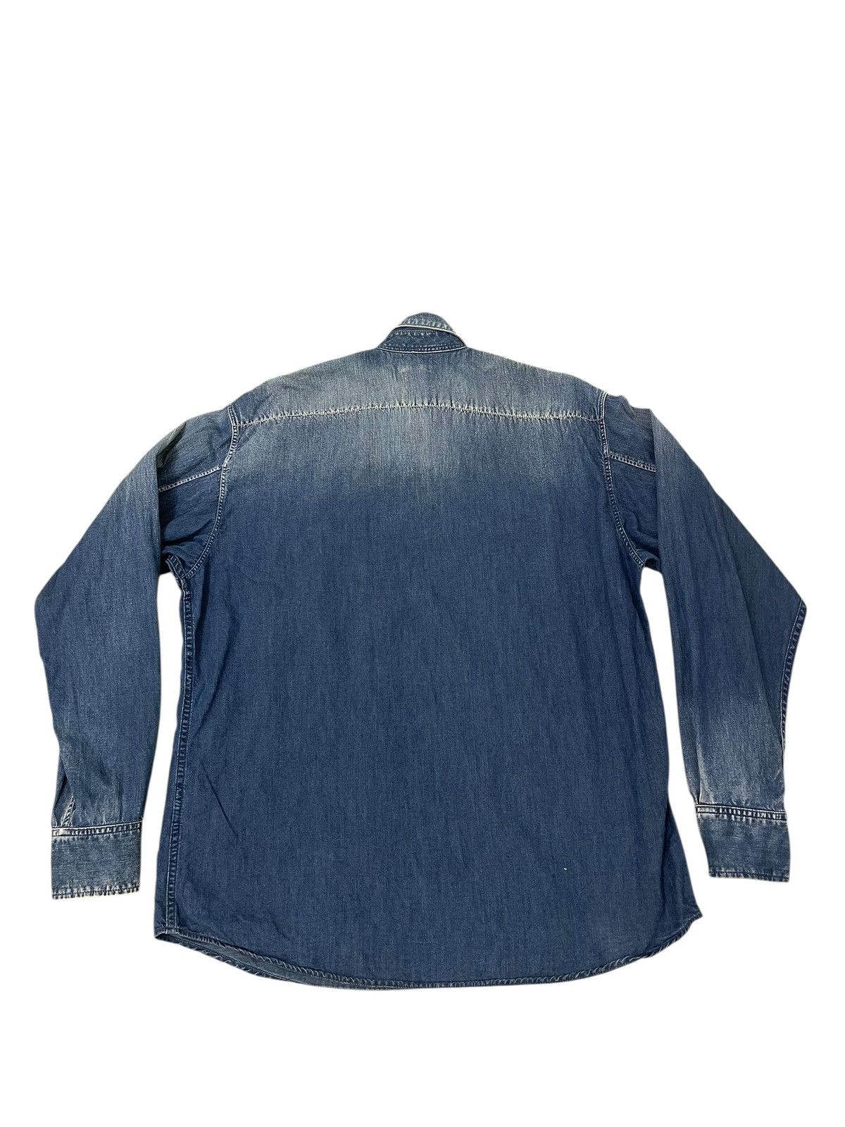 45rpm Indigo Blue 45rpm Westerner Pullover Shirt 7🟩0 Size US L / EU 52-54 / 3 - 11 Thumbnail