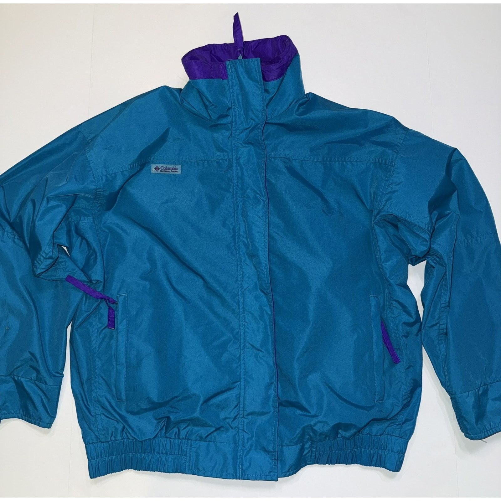 Columbia Columbia Reversible Bugaboo Jacket Women Large Purple Teal Size L / US 10 / IT 46 - 8 Thumbnail