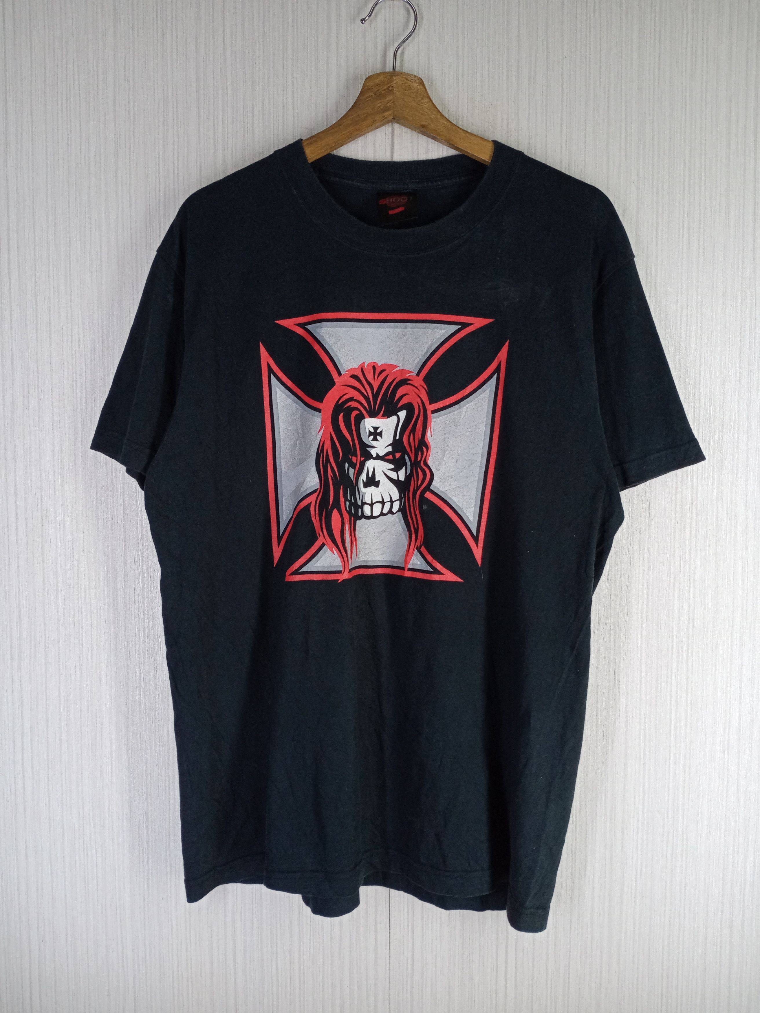WWE Rare Vintage 2000s WWE Triple H Tshirt Size US L / EU 52-54 / 3 - 1 Thumbnail