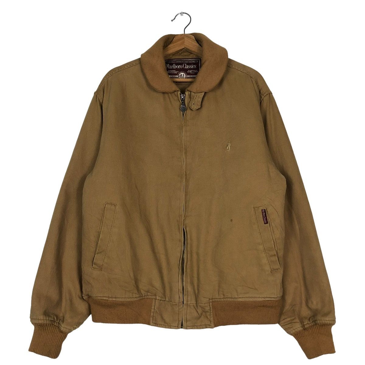 🔥VINTAGE CHORE BOMBER JACKET MARLBORO CLASSIC USA