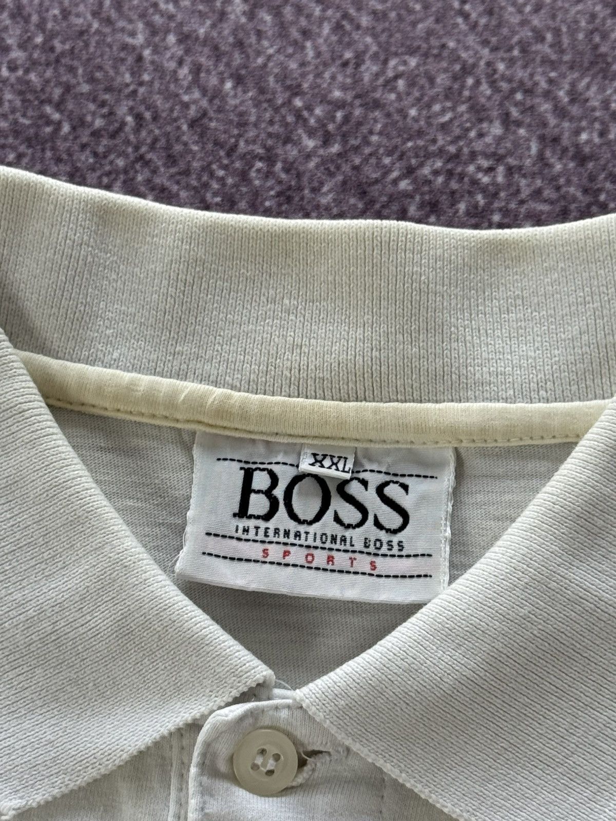 Vintage Vintage Multicolour Boss 90s Golfing Luxury Polo T-Shirt Size US XXL / EU 58 / 5 - 9 Thumbnail