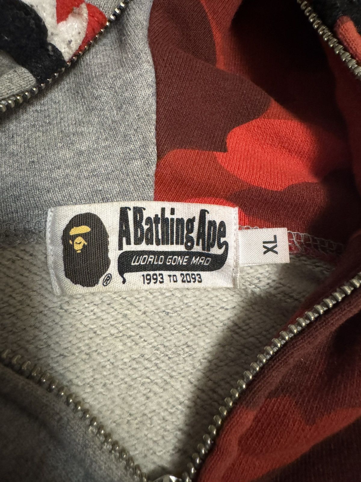 Bape A bathing ape full zip men Xl Size US XL / EU 56 / 4 - 4 Thumbnail