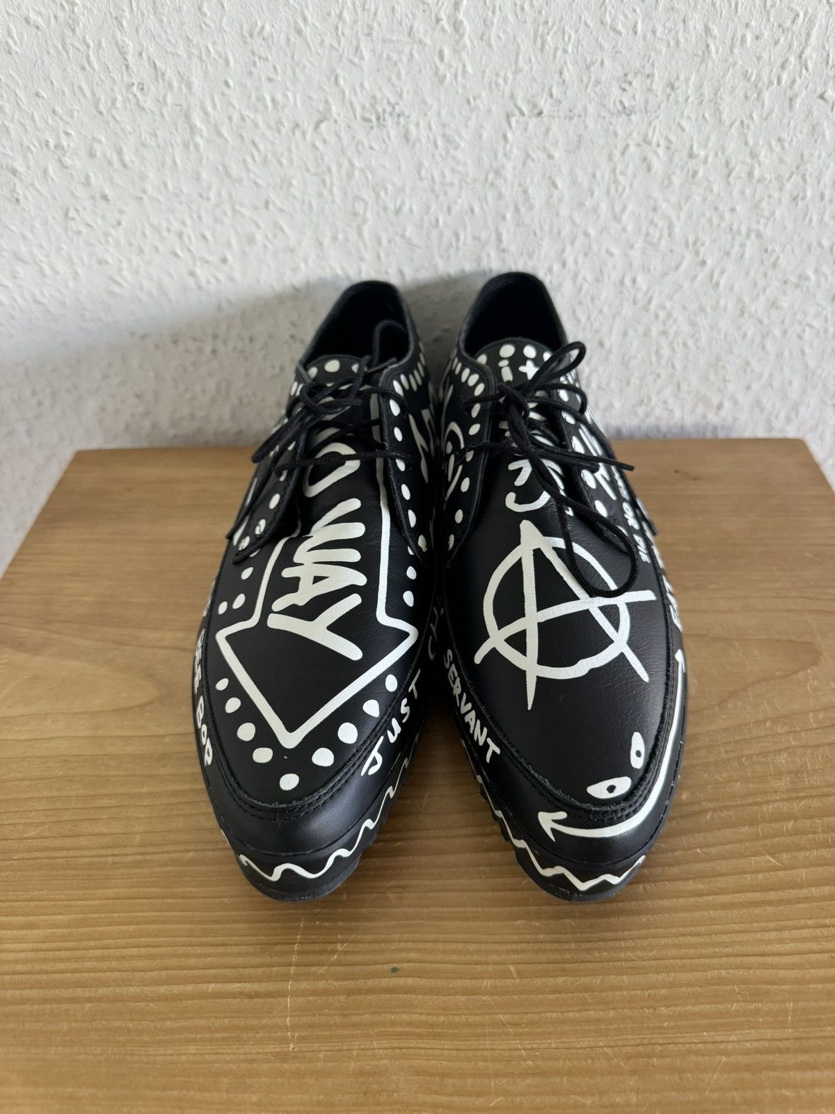 Adidas × Jeremy Scott FW12 JS Slim Graffiti Sneakers Size US 9.5 / EU 42-43 - 1 Thumbnail