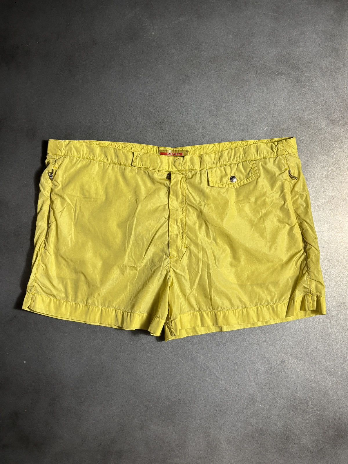 Prada Prada Swim Shorts Nylon Trunks 2000s Prada Sport Linea Rossa Size US 38 / EU 54 - 1 Thumbnail
