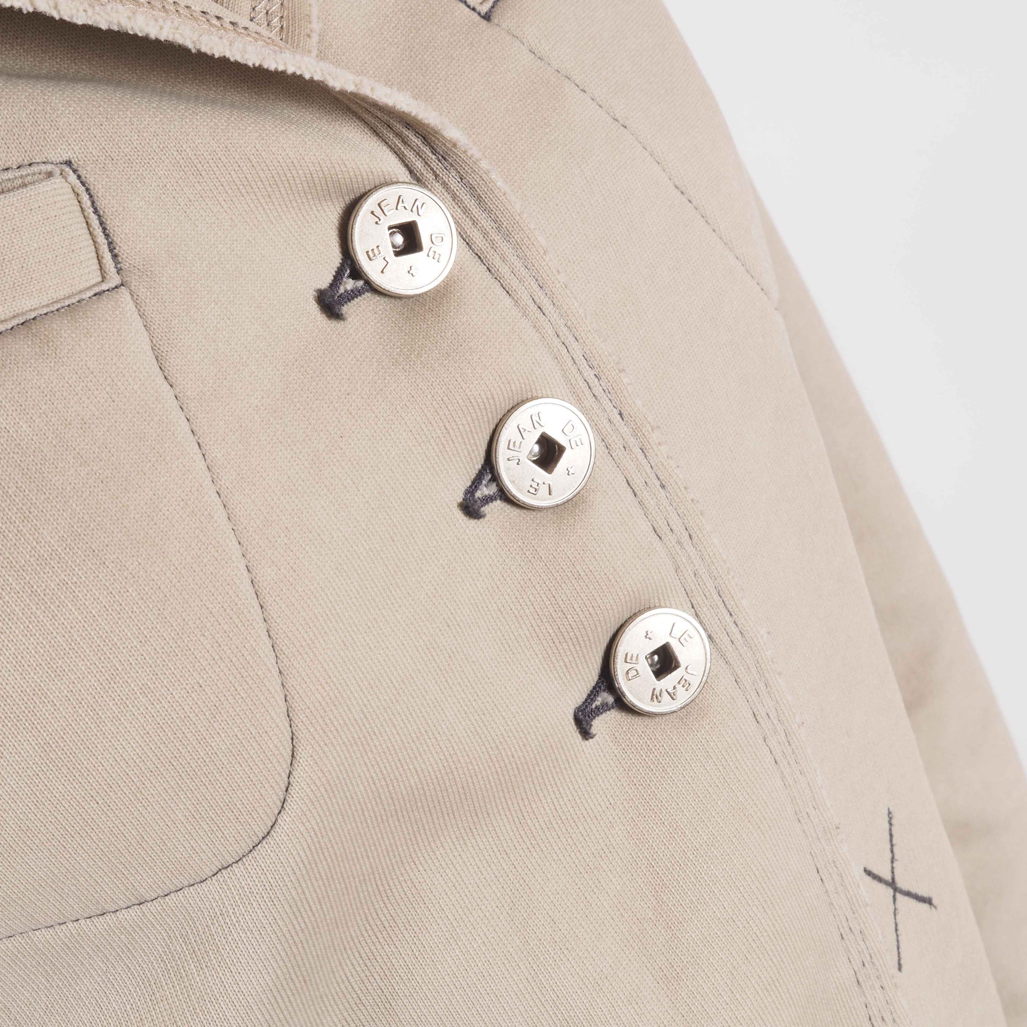 Marithe Francois Girbaud Vintage Raw Edge Avant Garde Jacket