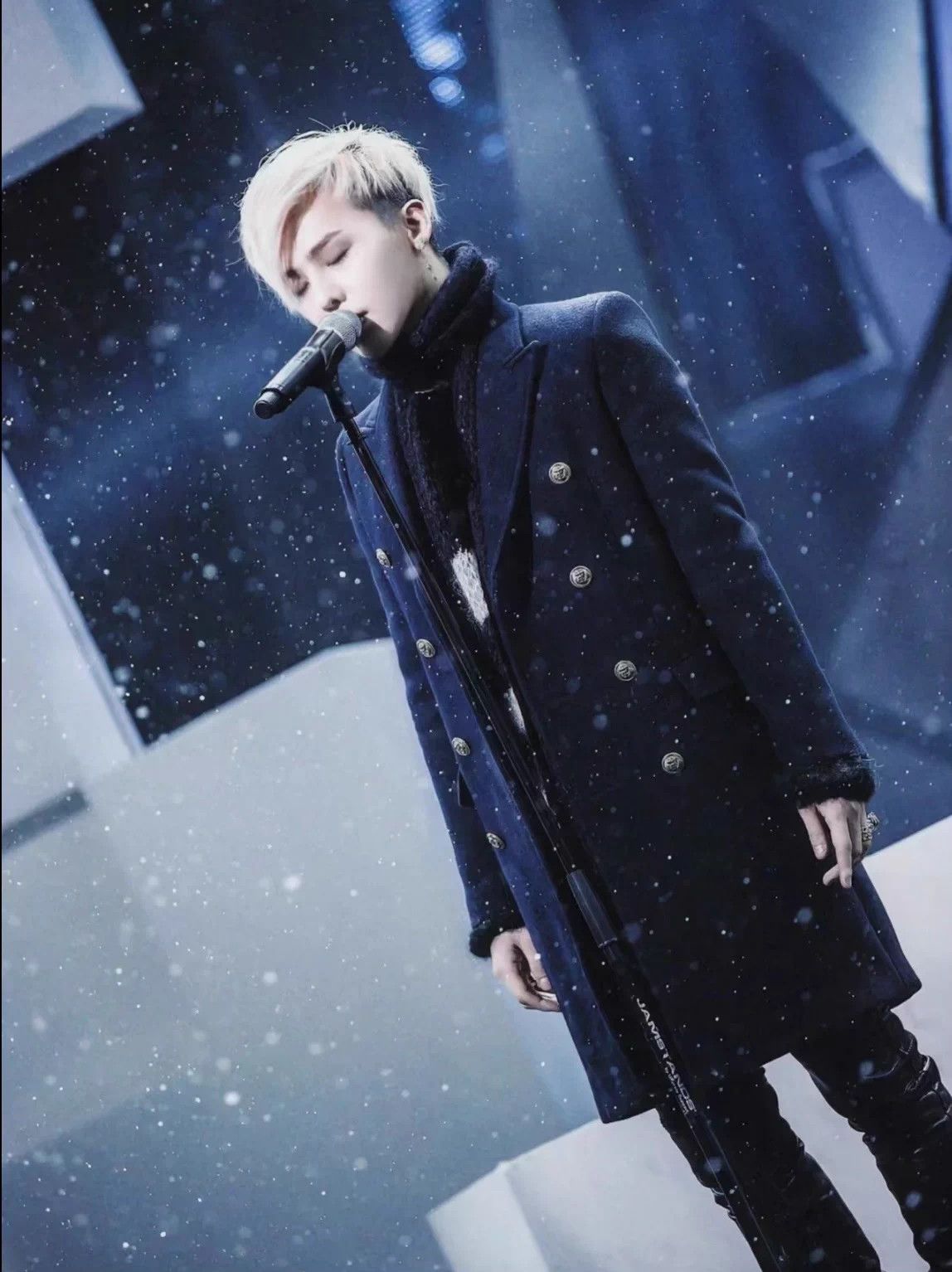 Saint Laurent Paris Saint Laurent SLP 13fw navy gold anchor buttons overcoat 48 Size US M / EU 48-50 / 2 - 5 Thumbnail