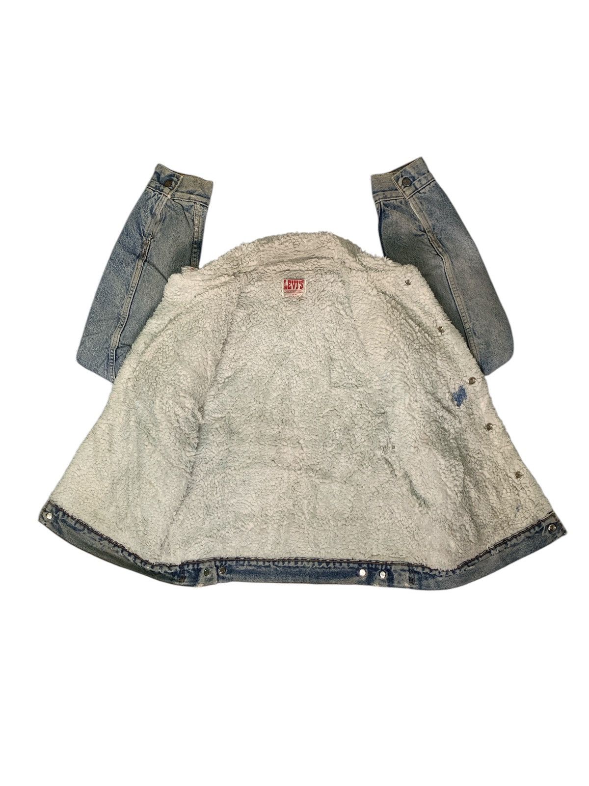 Levi's Vintage Clothing Rare Design Vintage Levi’s San Francisco Sherpa Jackets Size M / US 6-8 / IT 42-44 - 3 Thumbnail
