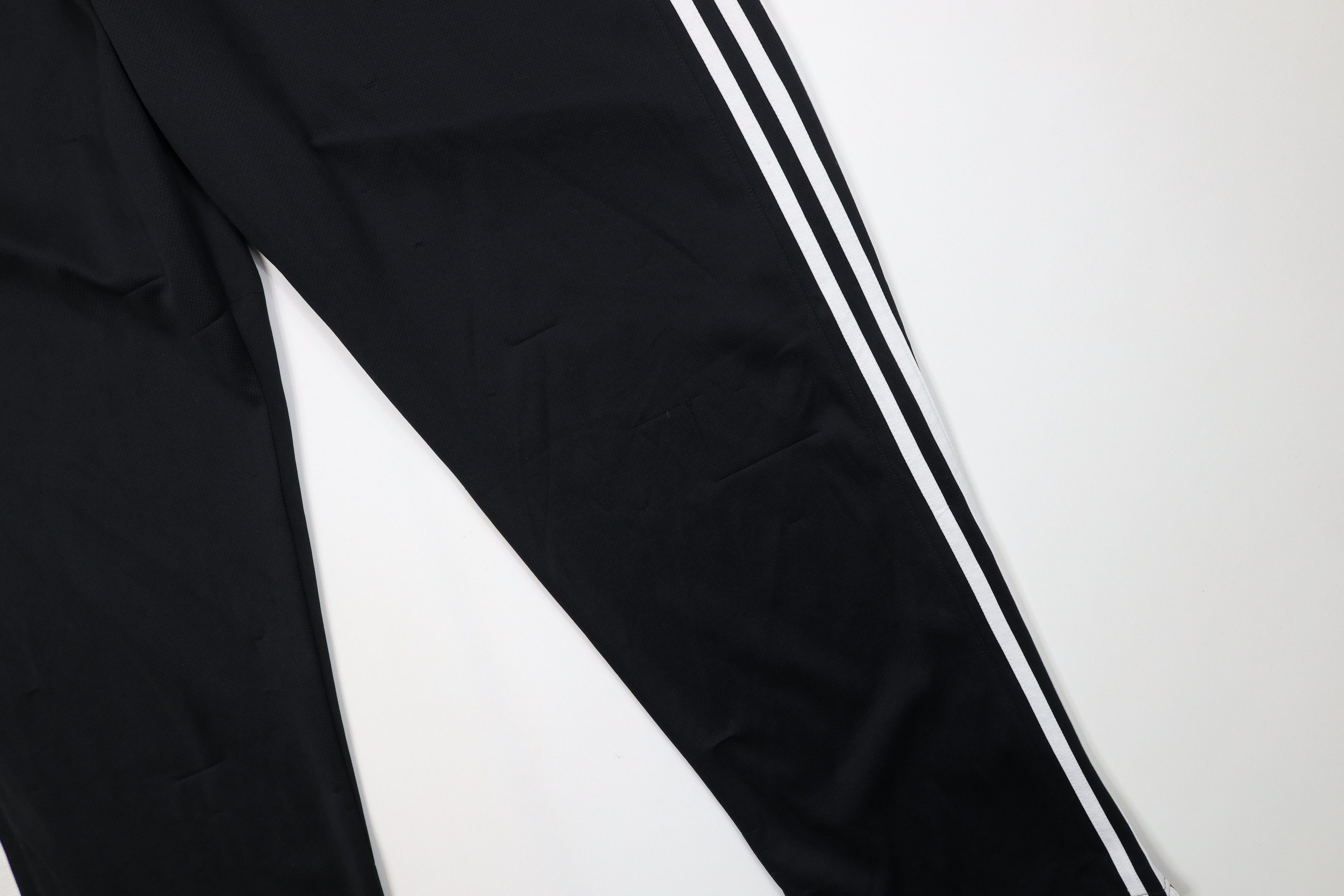 Adidas Vintage Y2K Adidas Spell Out Striped Knit Sweatpants Black Size US 38 / EU 54 - 6 Thumbnail