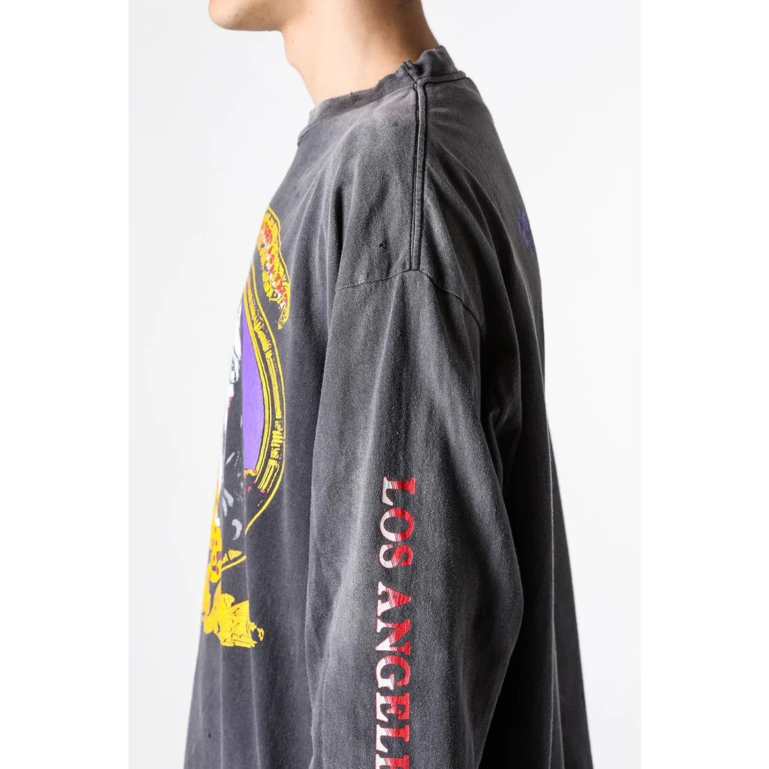 Saint Michael o1mle0326 Born Saint Long Sleeve T-Shirt in Black Size US L / EU 52-54 / 3 - 11 Thumbnail