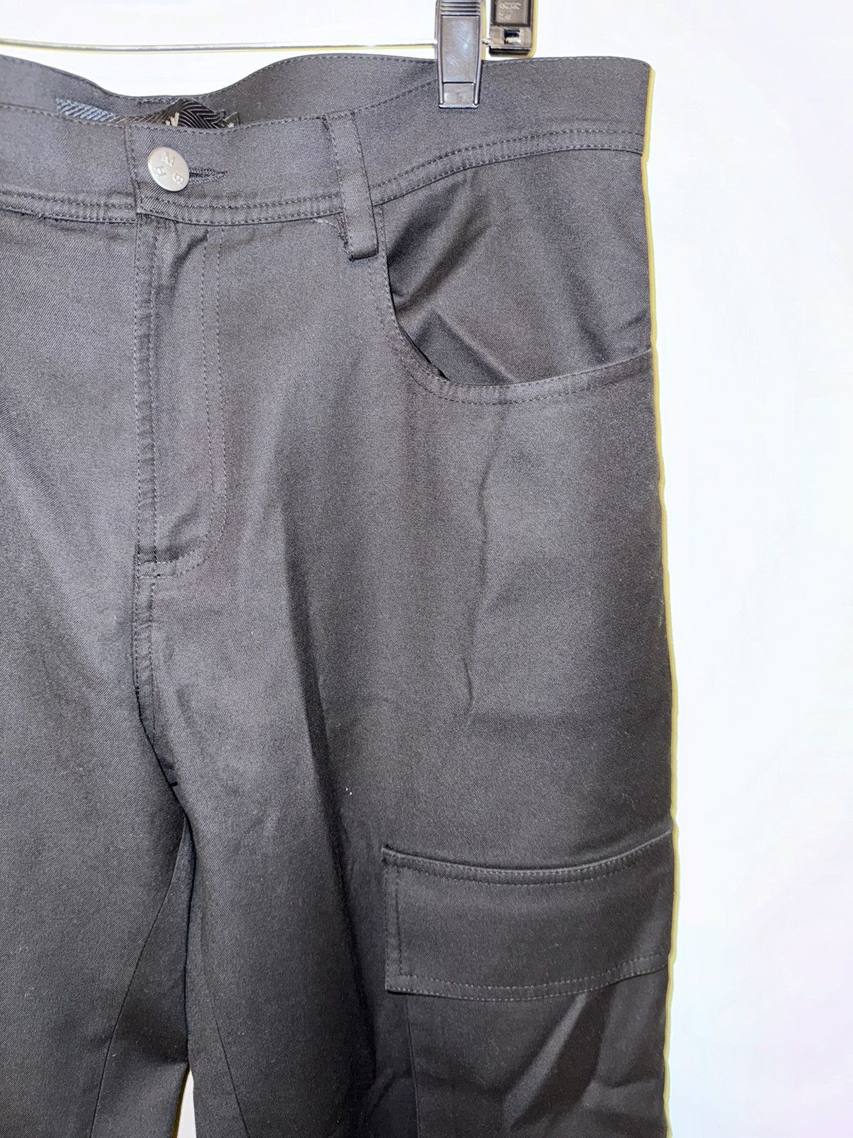 Misbhv MISBHV Black Cargo Trousers Size US 36 / EU 52 - 5 Thumbnail