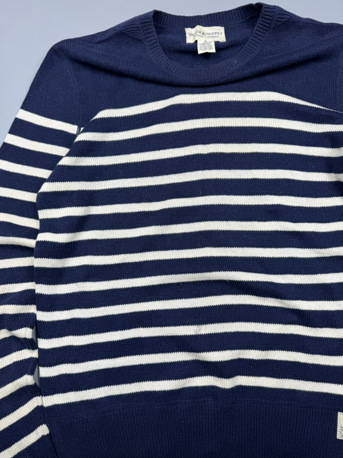 Denim & Supply Ralph Lauren Denim And Supply Ralph lauren striped longsleeve size M/L Size US L / EU 52-54 / 3 - 7 Thumbnail
