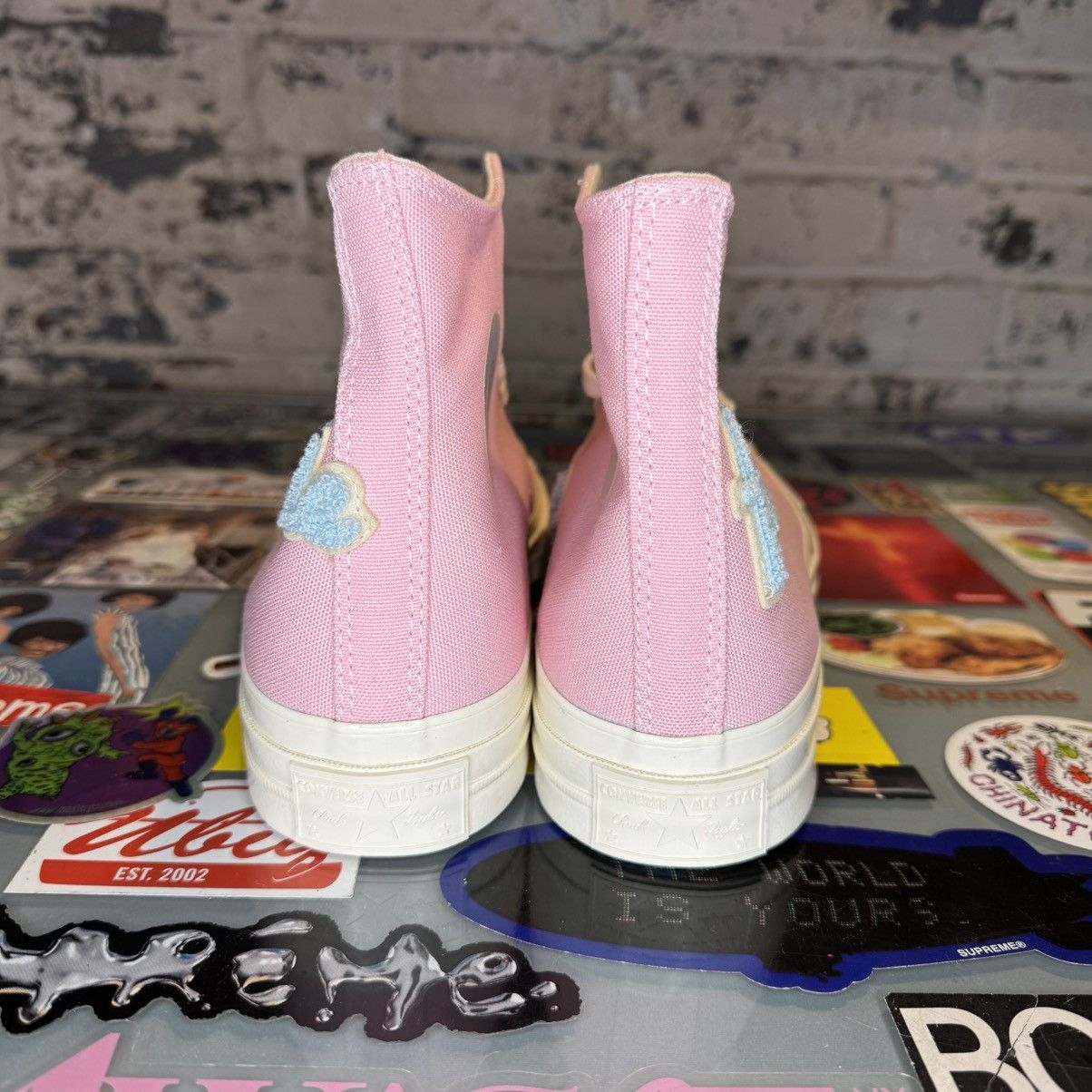 Converse × Golf le Fleur Converse Chuck 70 Hi Golf Le Fleur Pink Chenille Sz 9.5 Size US 9.5 / EU 42-43 - 2 Thumbnail