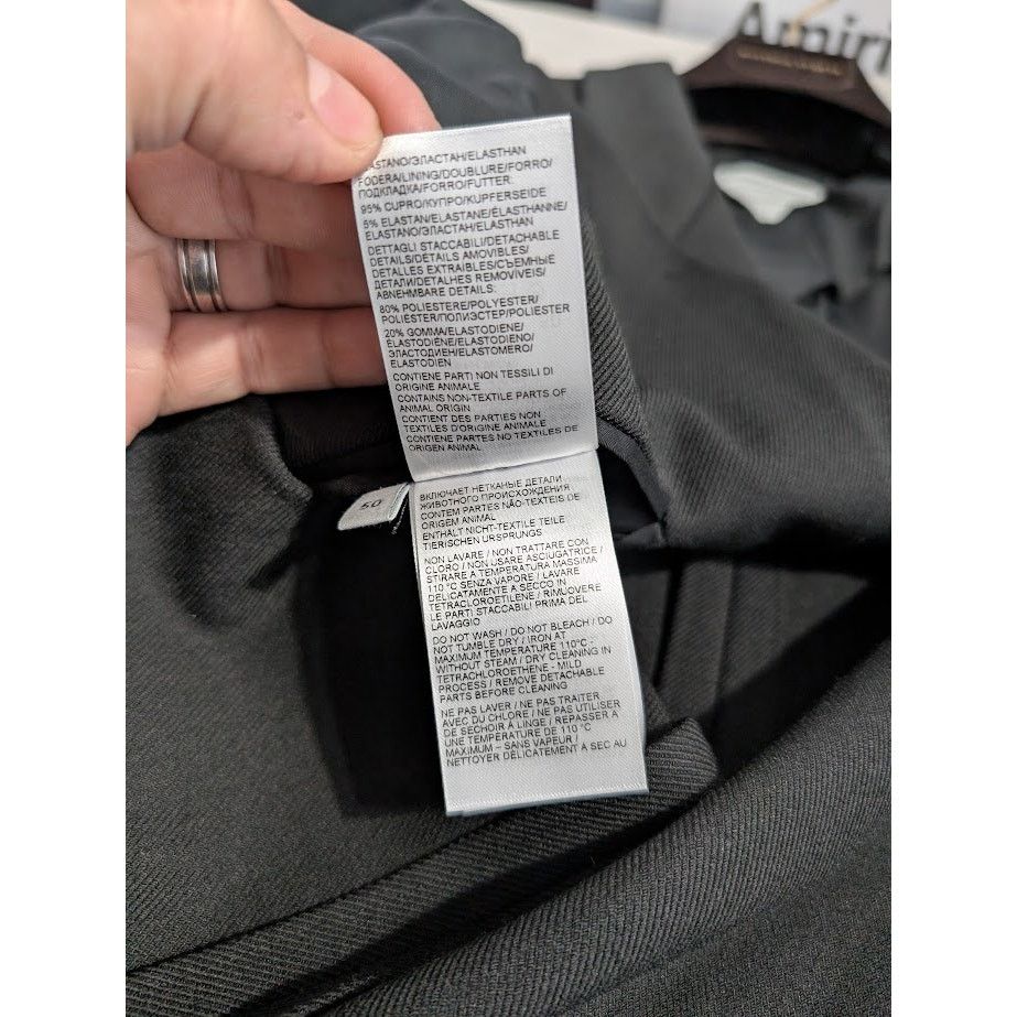 Bottega Veneta o1rshd1 Tech Wool Twill Jacket in Black Size US M / EU 48-50 / 2 - 18 Thumbnail