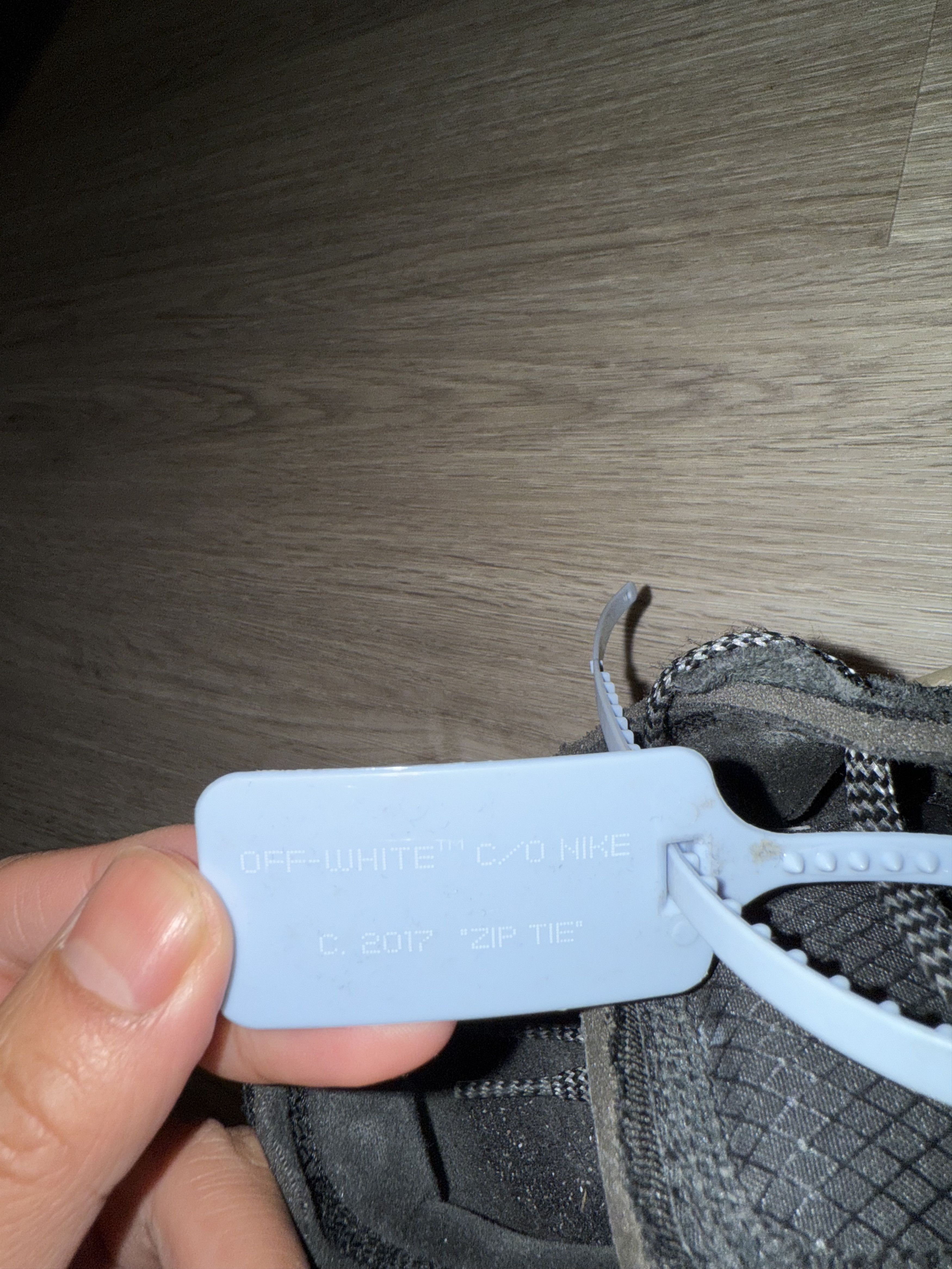 Nike × Off-White × Virgil Abloh Black Off White Air Force 1 Size US 8 / EU 41 - 8 Thumbnail