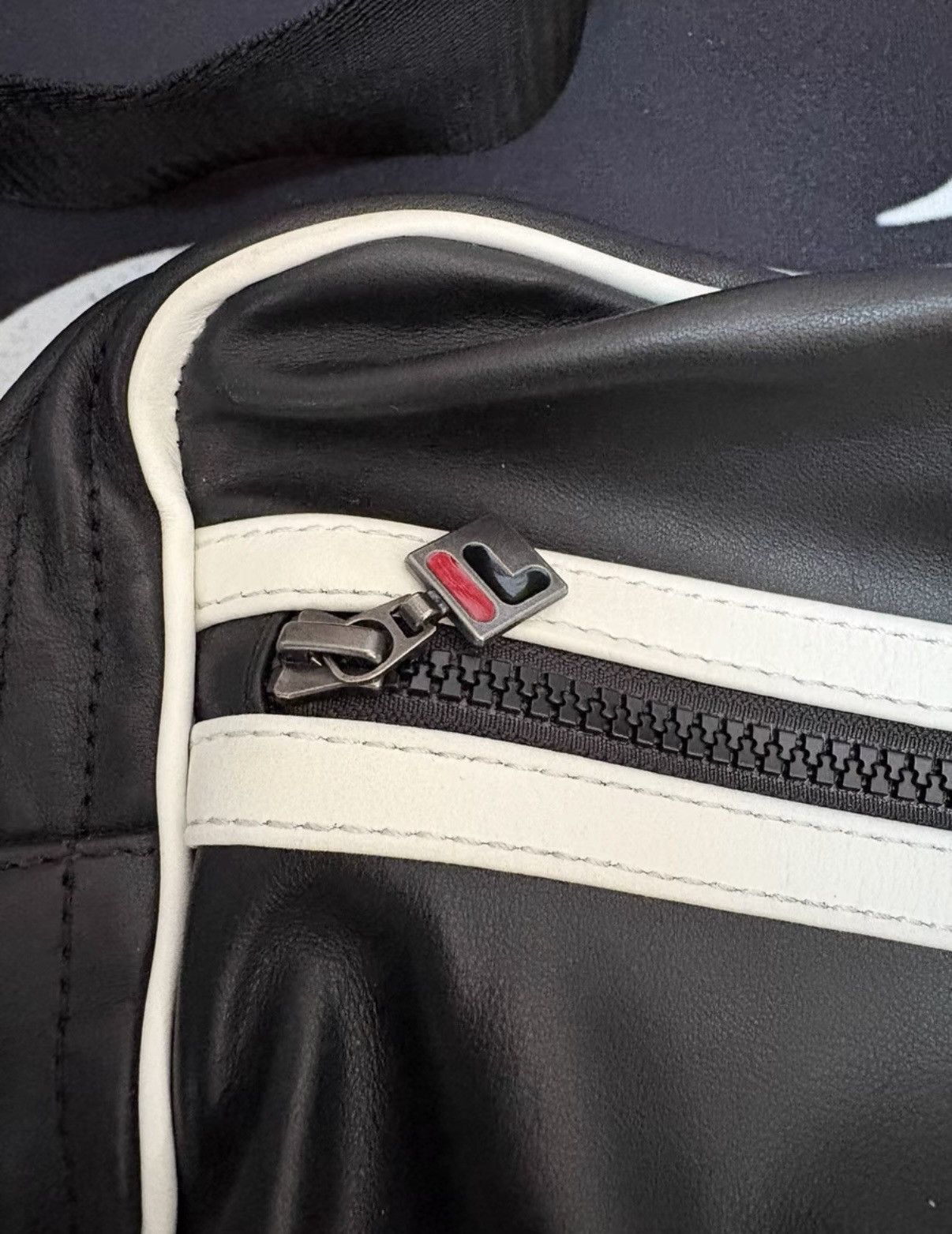 Y/Project Y/Project X Fila Collaborative Leather Crossbody Bag Size ONE SIZE - 4 Thumbnail