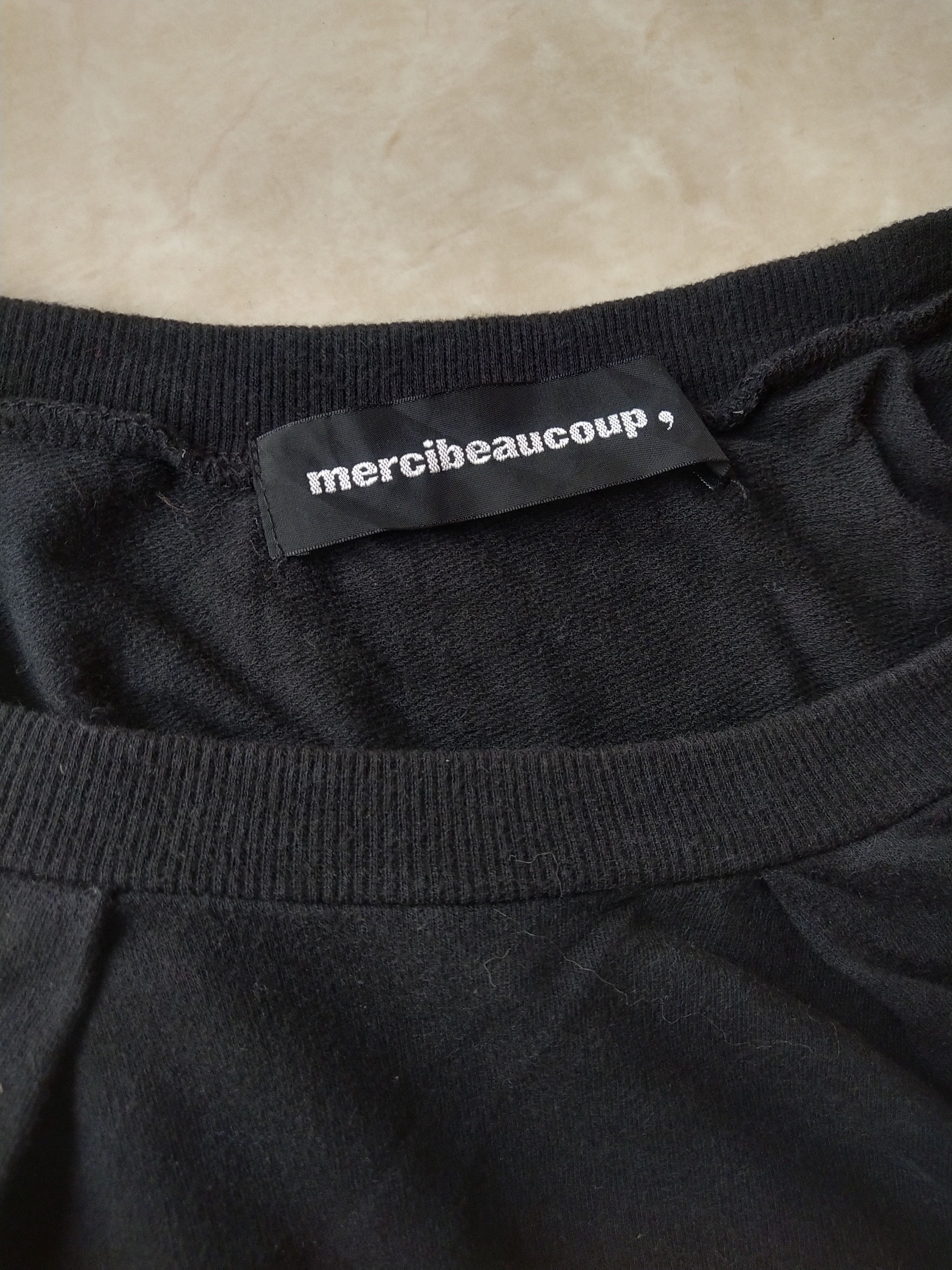 Issey Miyake Mercibeaucoup Oversized Batwing Sweatshirt Black Size M / US 6-8 / IT 42-44 - 8 Thumbnail
