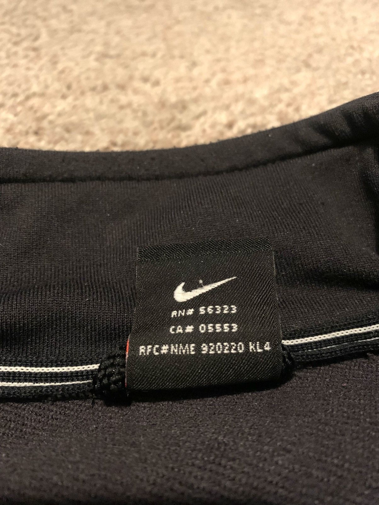 Nike × Vintage Nike Vintage Oversize Basic Logo Zip-Sweatshirt Size US L / EU 52-54 / 3 - 6 Thumbnail