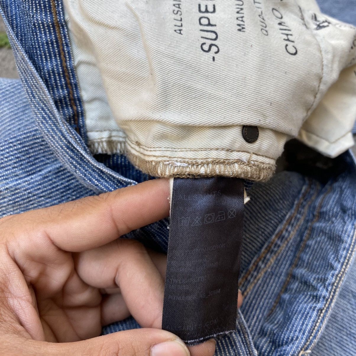 Allsaints Vintage Allsaint Chino Hickory Stripe Pants Size US 35 - 18 Thumbnail
