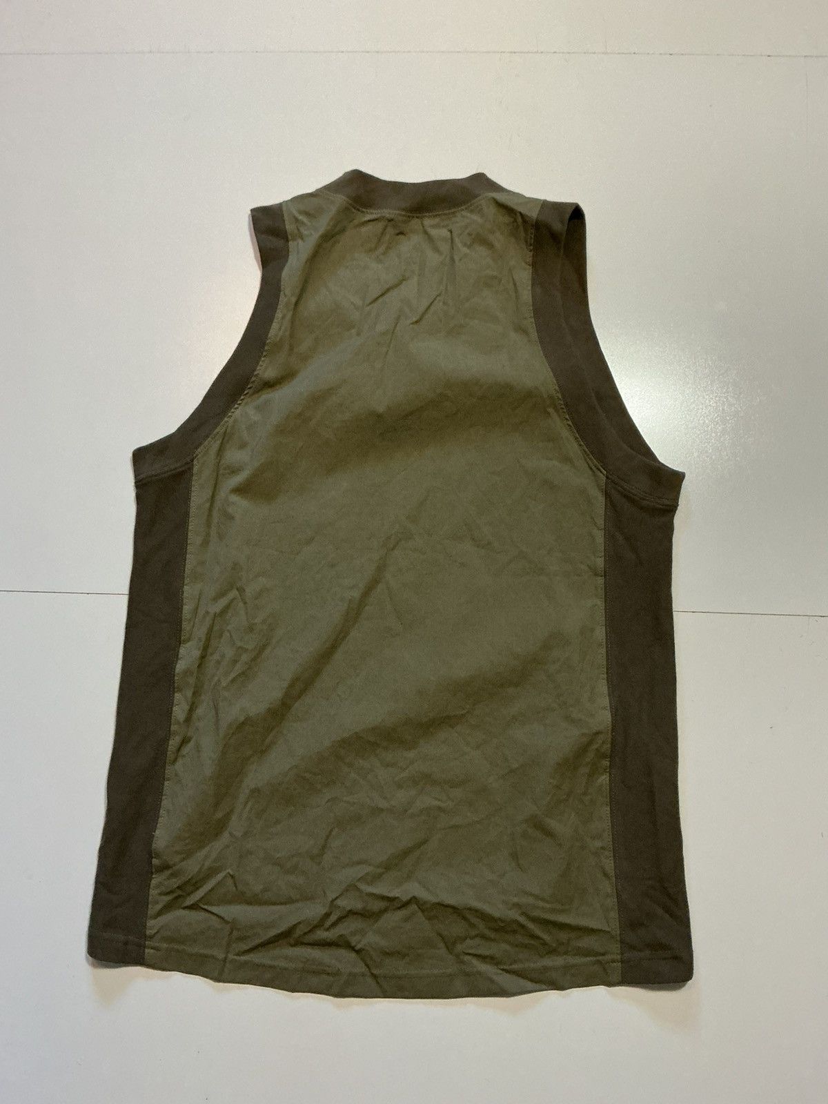 Rokit Rokit Originals Military Olive Rib Knit Trim Tank Top Shirt Size US M / EU 48-50 / 2 - 2 Thumbnail