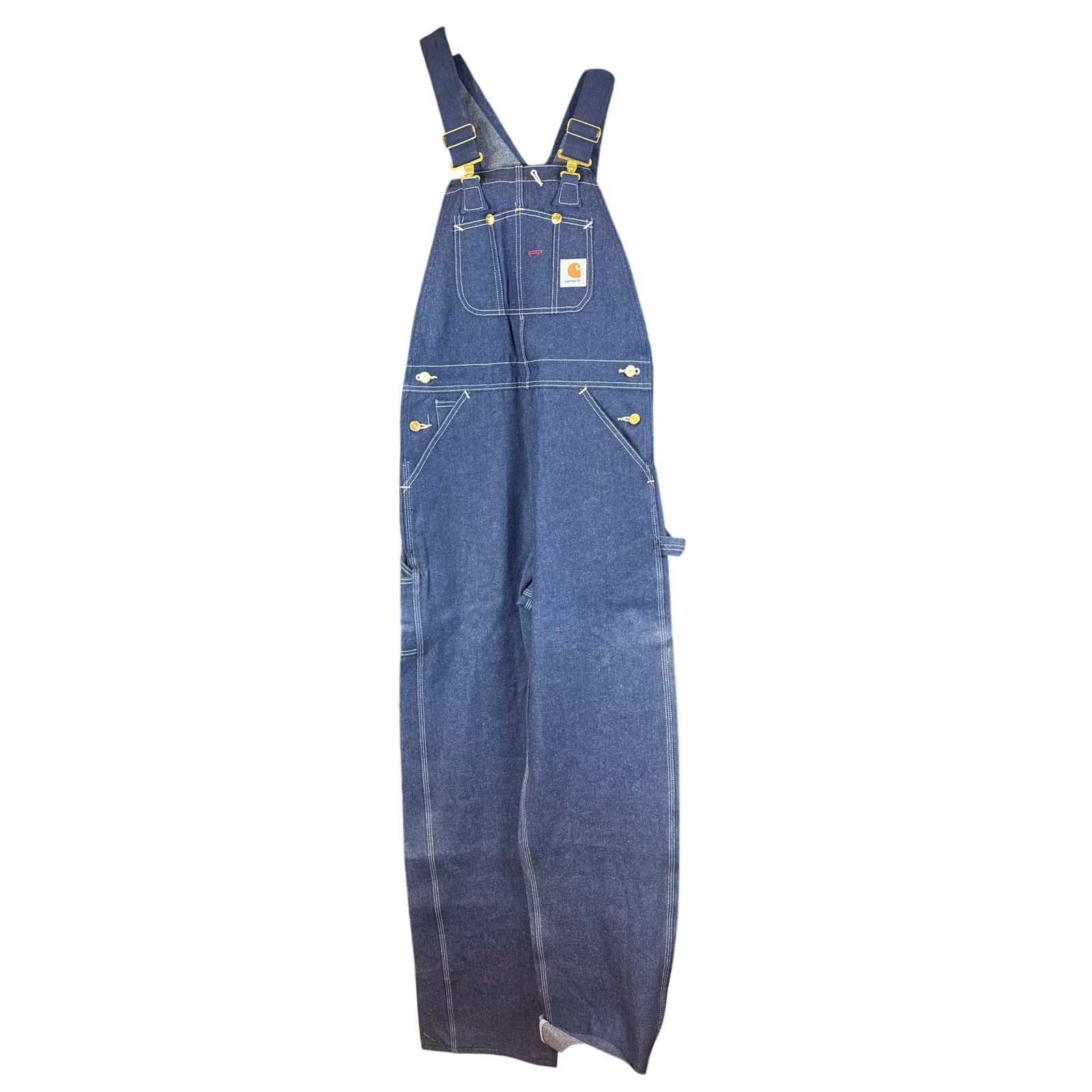 carhartt 09’s dead stock Vintage 90s Deadstock Carhartt Overalls Denim Dark Wash