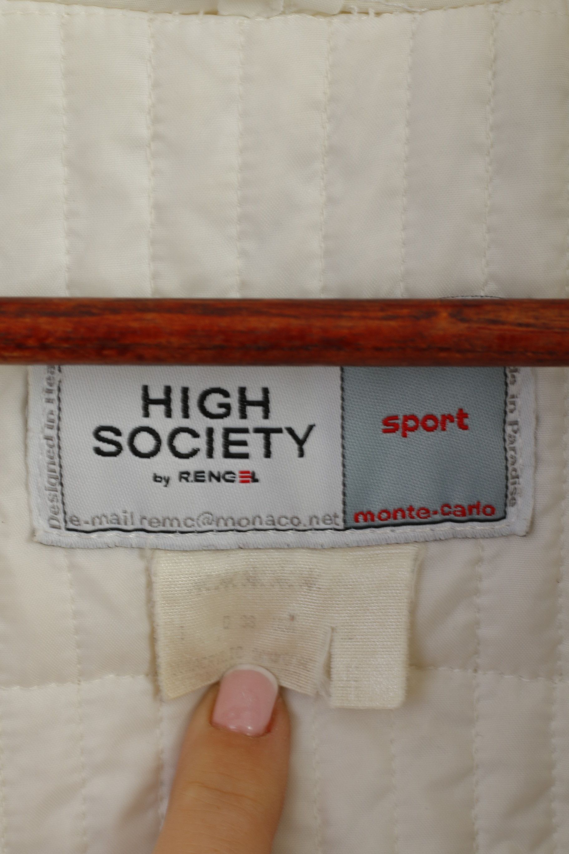 Vintage High Society by Rengel Sport Women 38 M Jacket Vintage 7595 Size M / US 6-8 / IT 42-44 - 7 Thumbnail