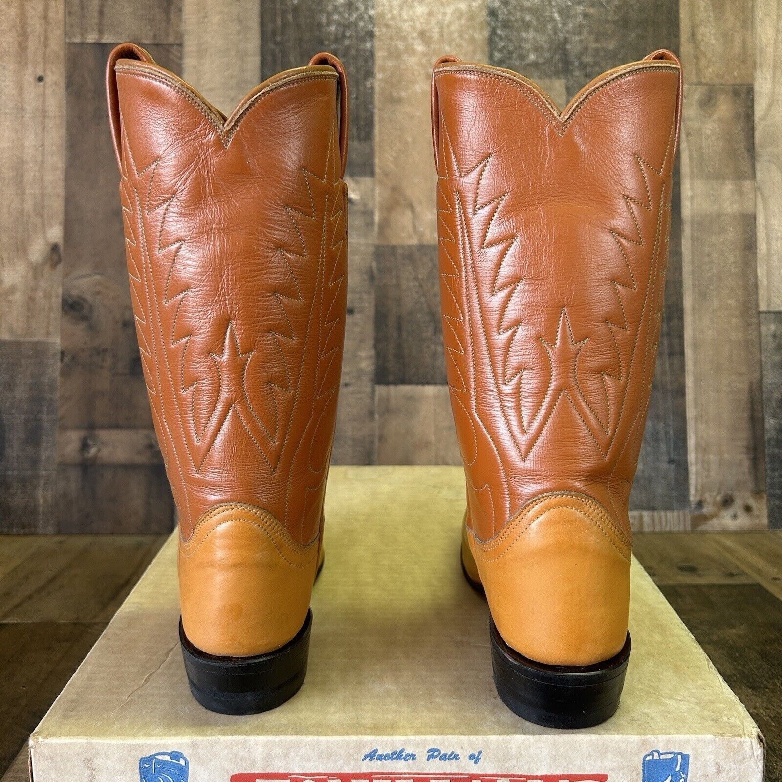 Tony Lama Tony Lama Vintage Gold Label Cowboy Boots Womens 5.5 A Size US 5.5 / IT 35.5 - 8 Thumbnail