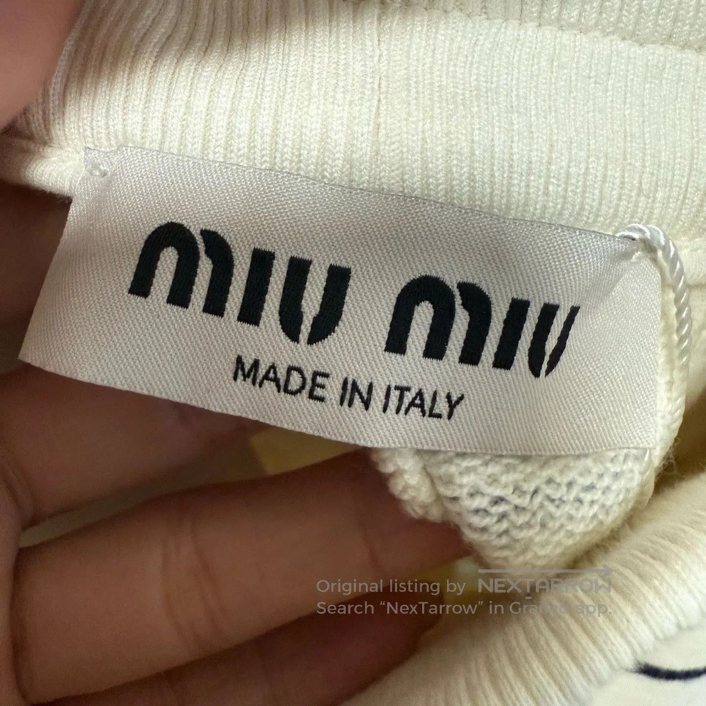 Miu Miu Miu Miu 2024 Striped Logo Casual Shorts. Size 24" / US 00 / IT 34 - 3 Thumbnail