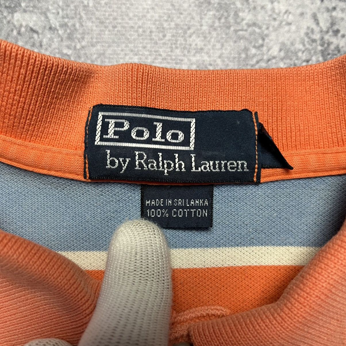 Polo Ralph Lauren × Vintage Vintage Polo Ralph Lauren Striped Polo Shirt Tee Streetwear Size US M / EU 48-50 / 2 - 4 Thumbnail