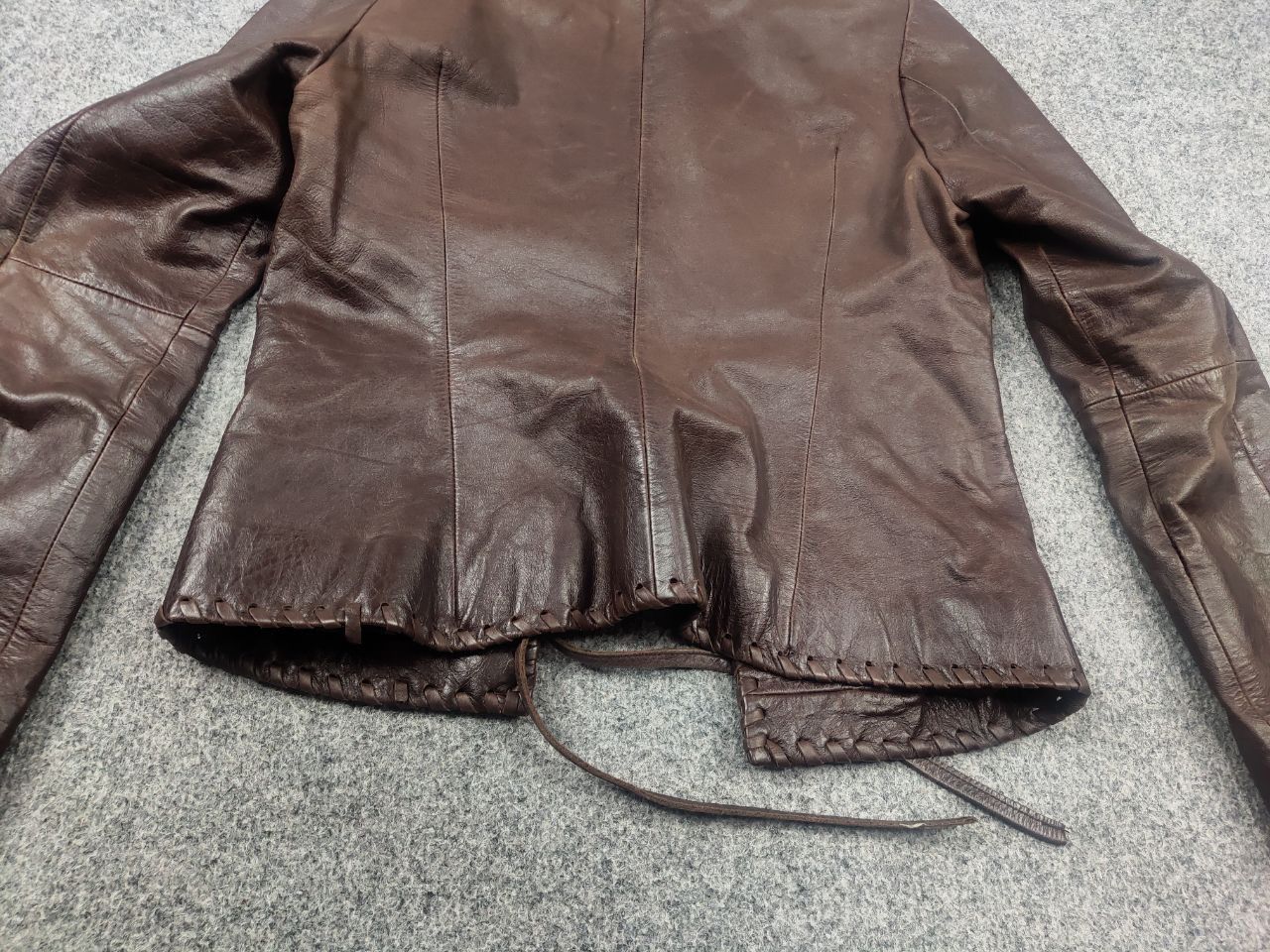 Chevignon Chevignon Vintage 90's Leather western cowboy Style Jacket Size M / US 6-8 / IT 42-44 - 13 Thumbnail
