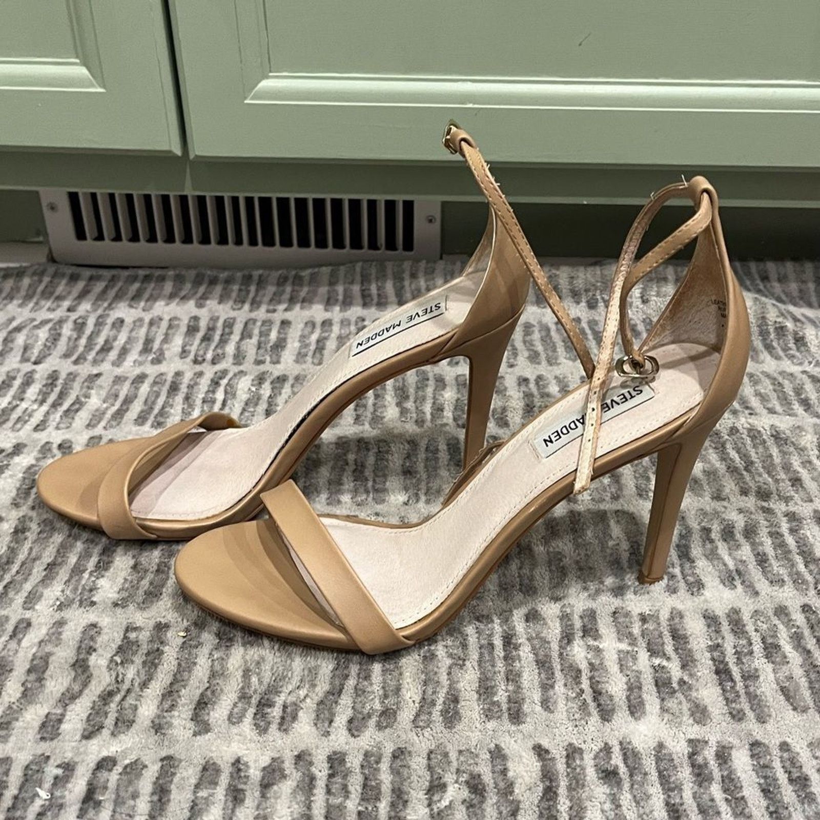 Steve Madden Steve Madden Stacy Stiletto High Heels Leather Nude 9.5 M Size US 9.5 / IT 39.5 - 5 Thumbnail