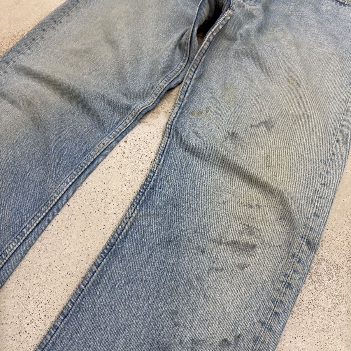 Levi's Vintage Levis 501 Buttonfly Distressed Repaired Denim Pants Size US 32 / EU 48 - 6 Thumbnail