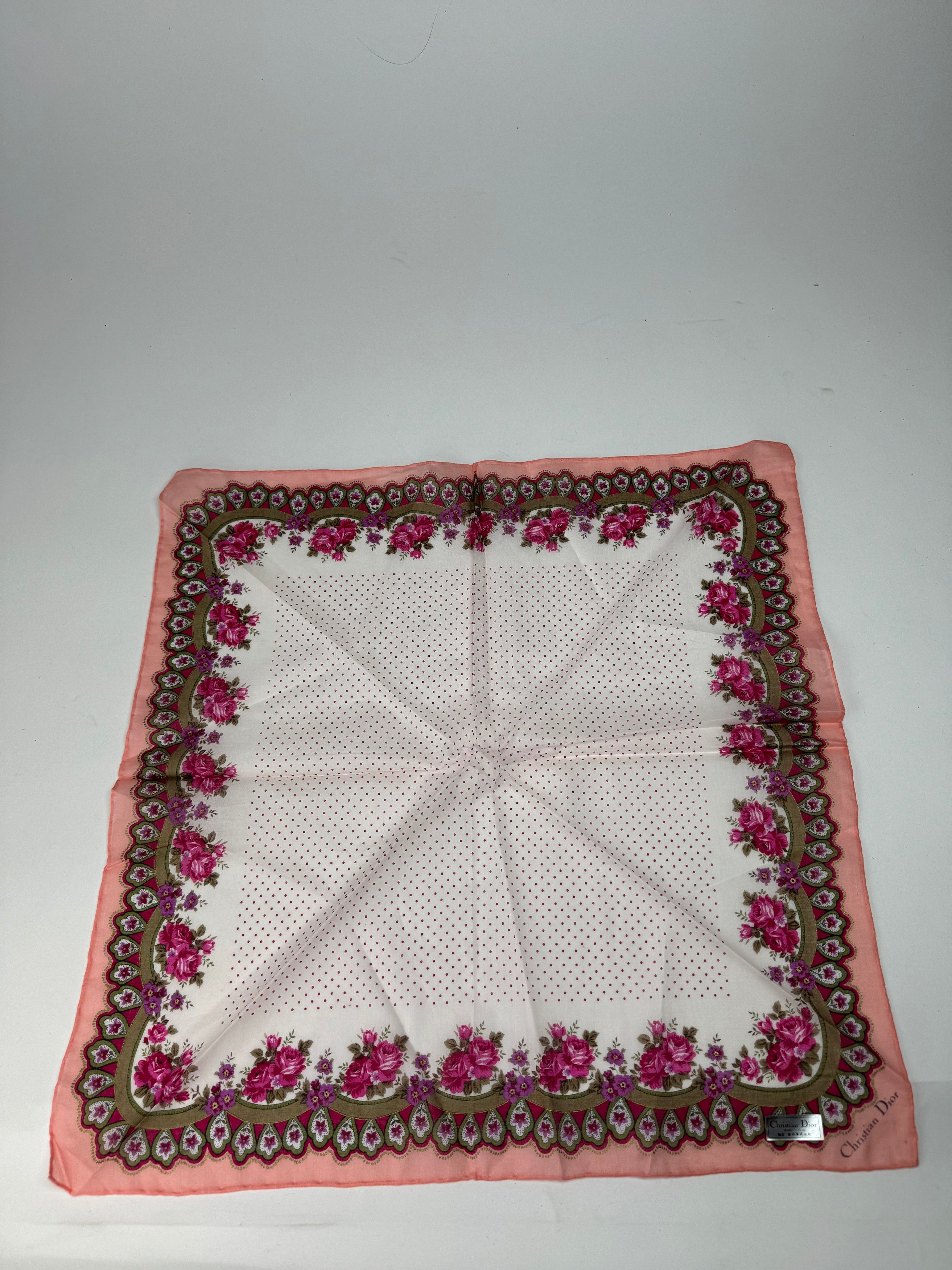 Dior Vintage Silk Scarf Size ONE SIZE - 1 Thumbnail